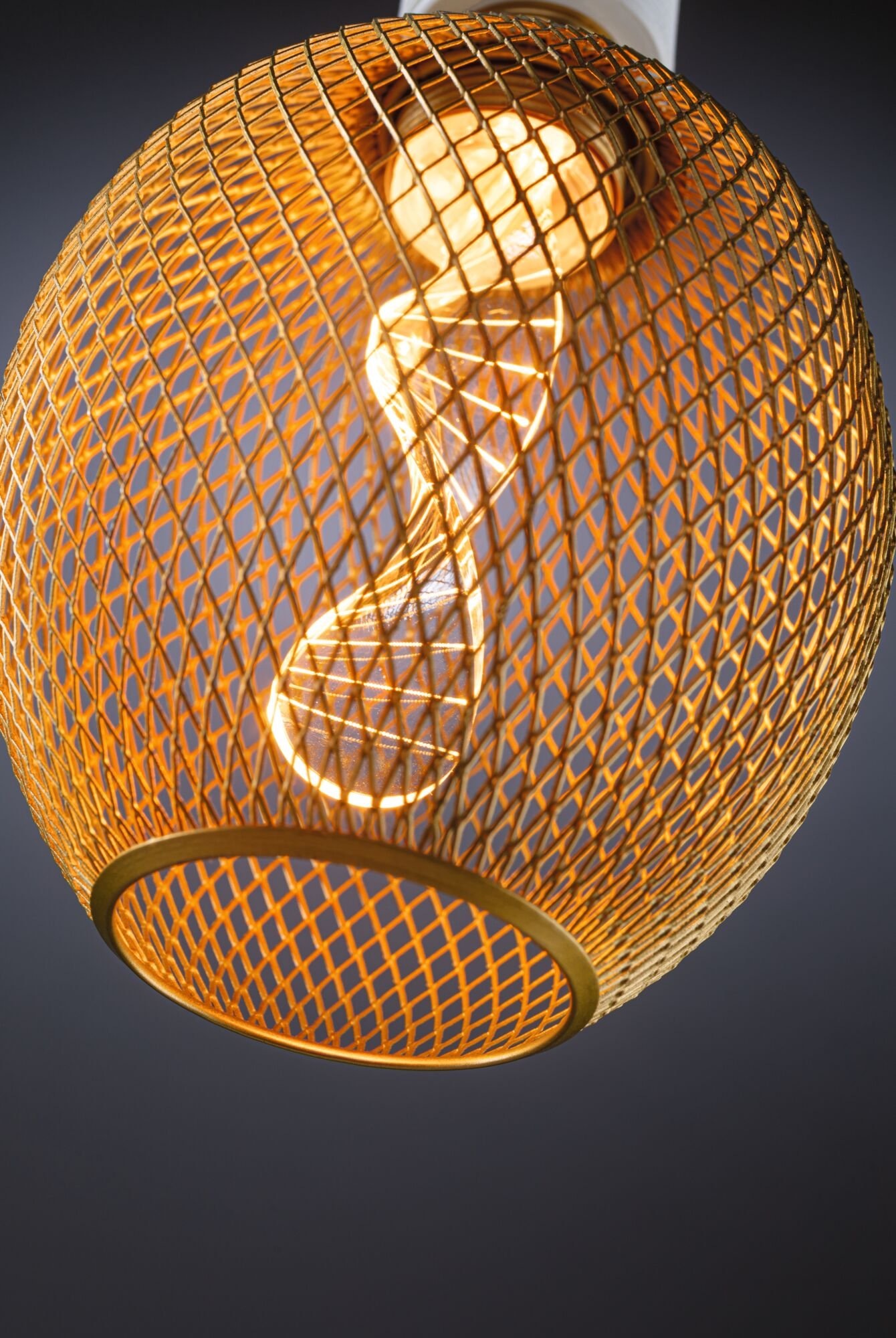 Paulmann LED-Leuchtmittel »Metallic Glow Globe messing Helix 130lm 3,5W 1800K 230V«
