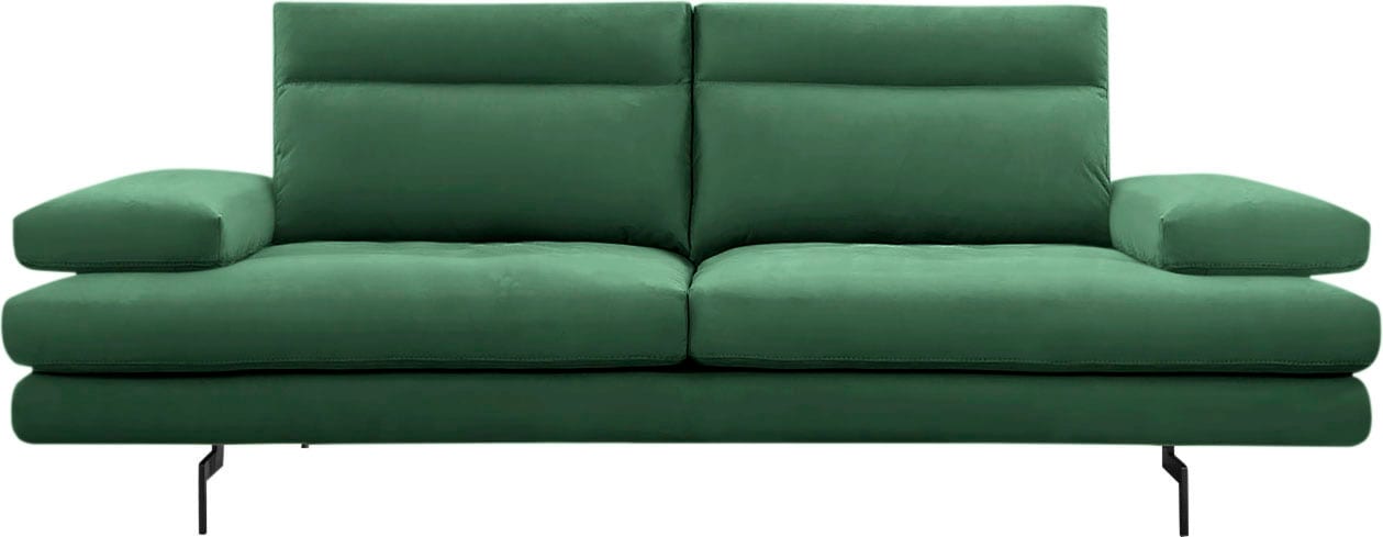 CALIA ITALIA 3,5-Sitzer "Toby Wing, italienisches Designsofa mit erstklassigem Sitzkomfort", inklusive Sitztiefenverstel