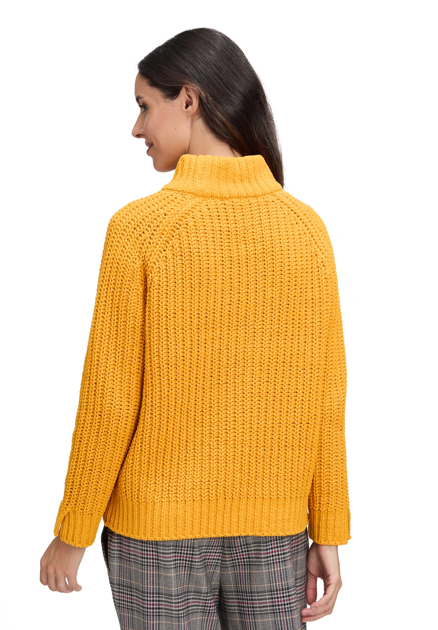 Cartoon Strickpullover »Damen mit Stehkragen« 1 Stk.