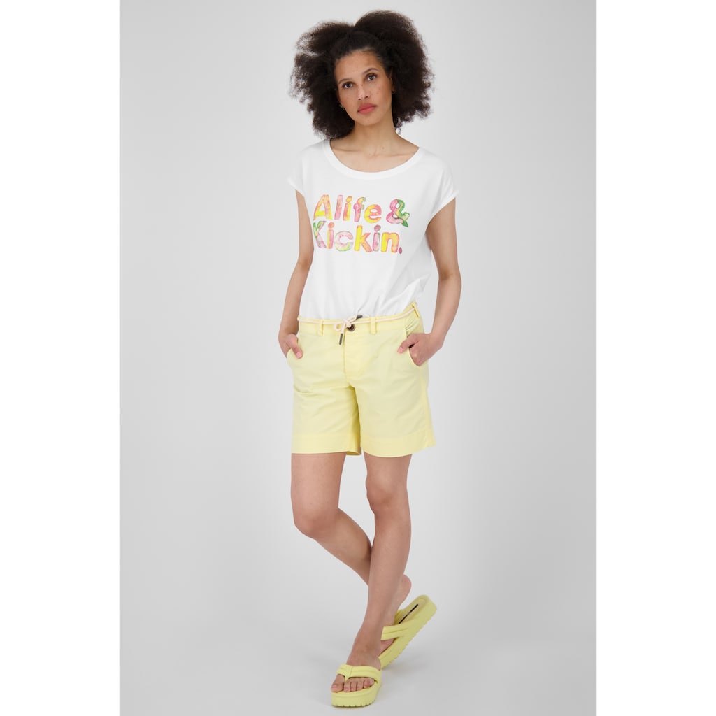 Alife & Kickin Shorts »JuleAK Long Shorts Damen Sweathose, kurze Hose«