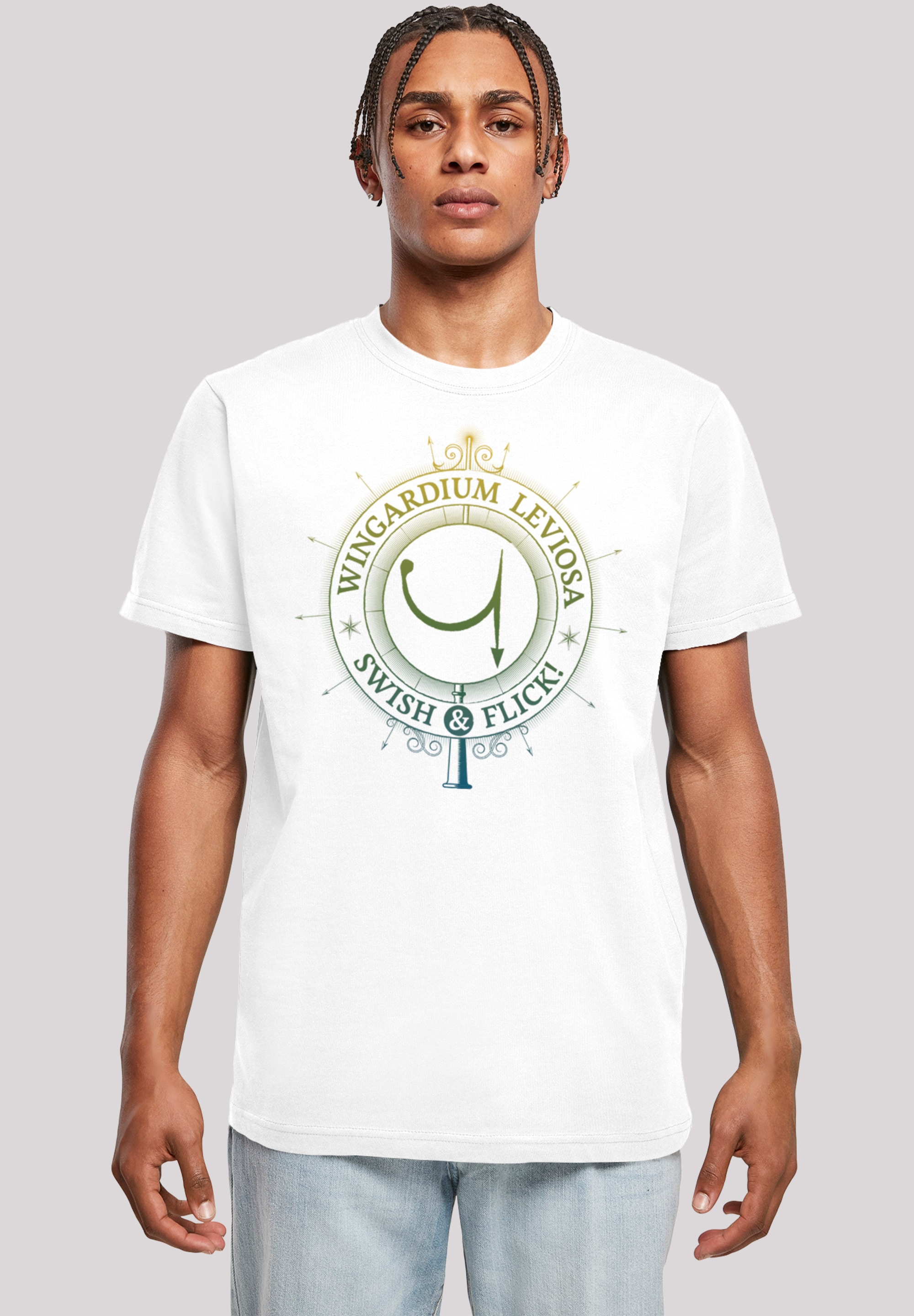 F4NT4STIC T-Shirt »Harry Potter Spells Charms«, Wingardium kaufen | BAUR ▷ Leviosa Print
