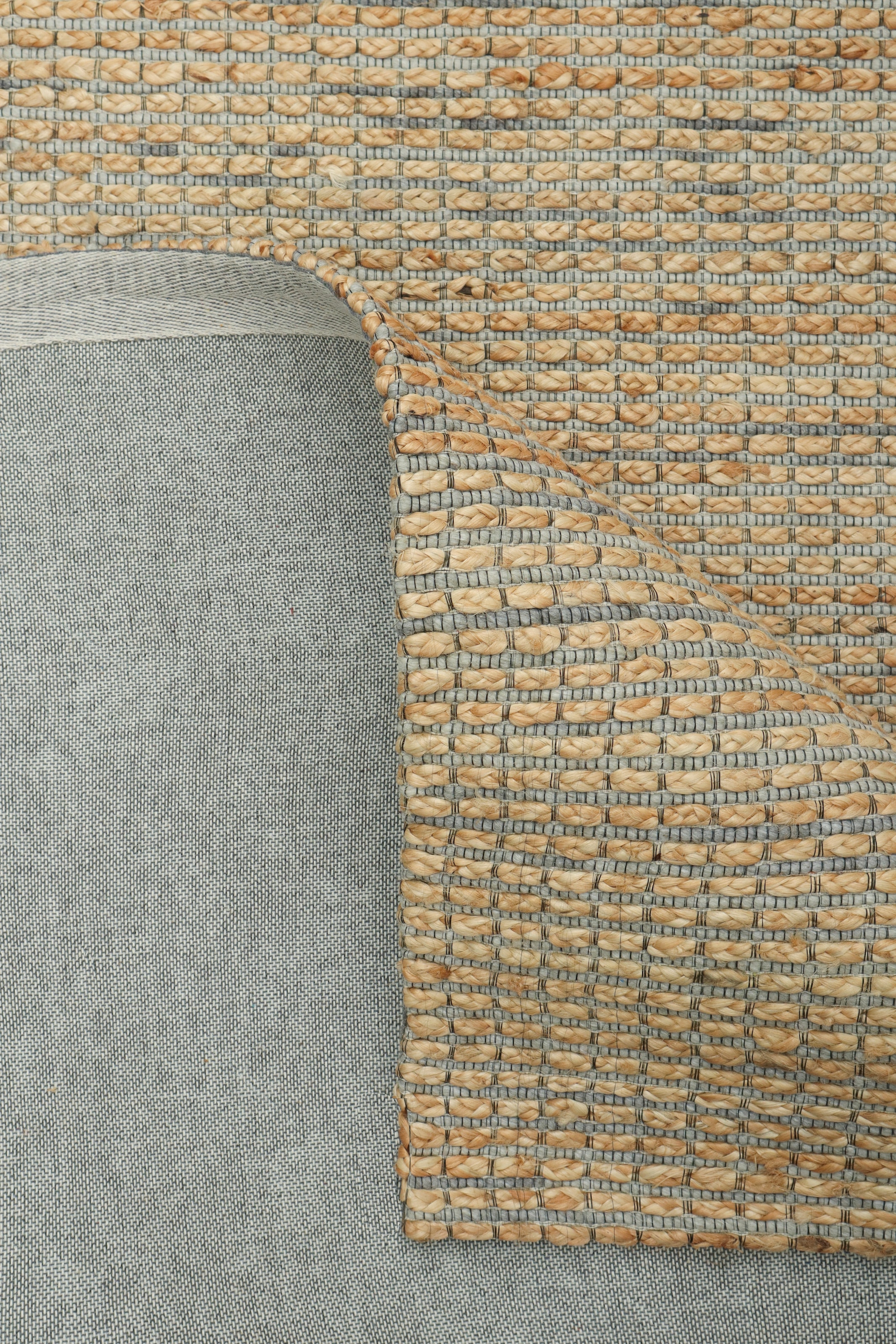 OTTO home Teppich »Jerron, Jute-Mix, Flechtoptik« rechteckig 15 mm Höhe Scandi-Stil, Strukturgewebe, Wohnzimmer, Schlafzimmer, Esszimmer