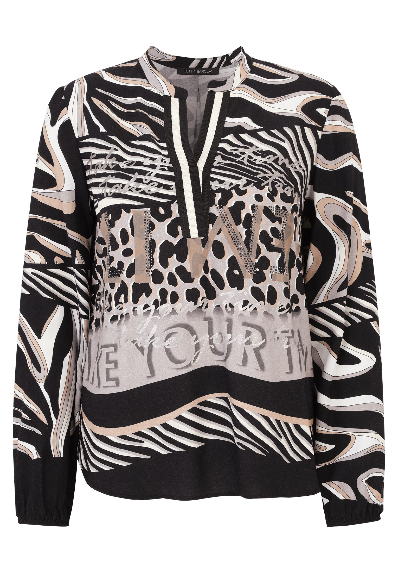 Betty Barclay Longbluse "Betty Barclay Damen Longbluse mit Stehkragen" günstig online kaufen