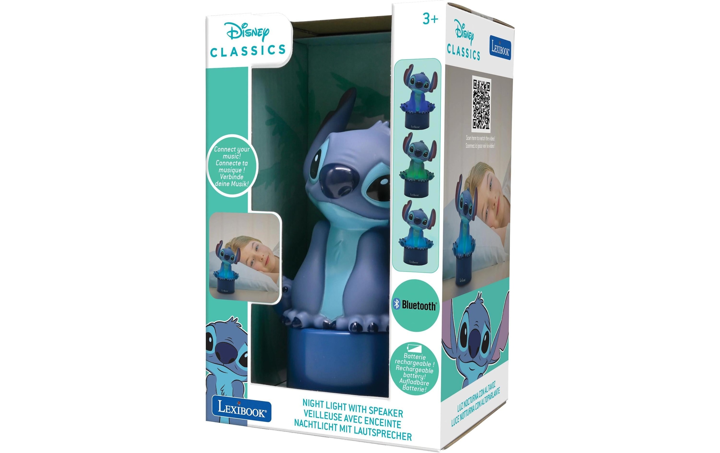 Lexibook® Nachtlicht »Stitch Bluetooth«