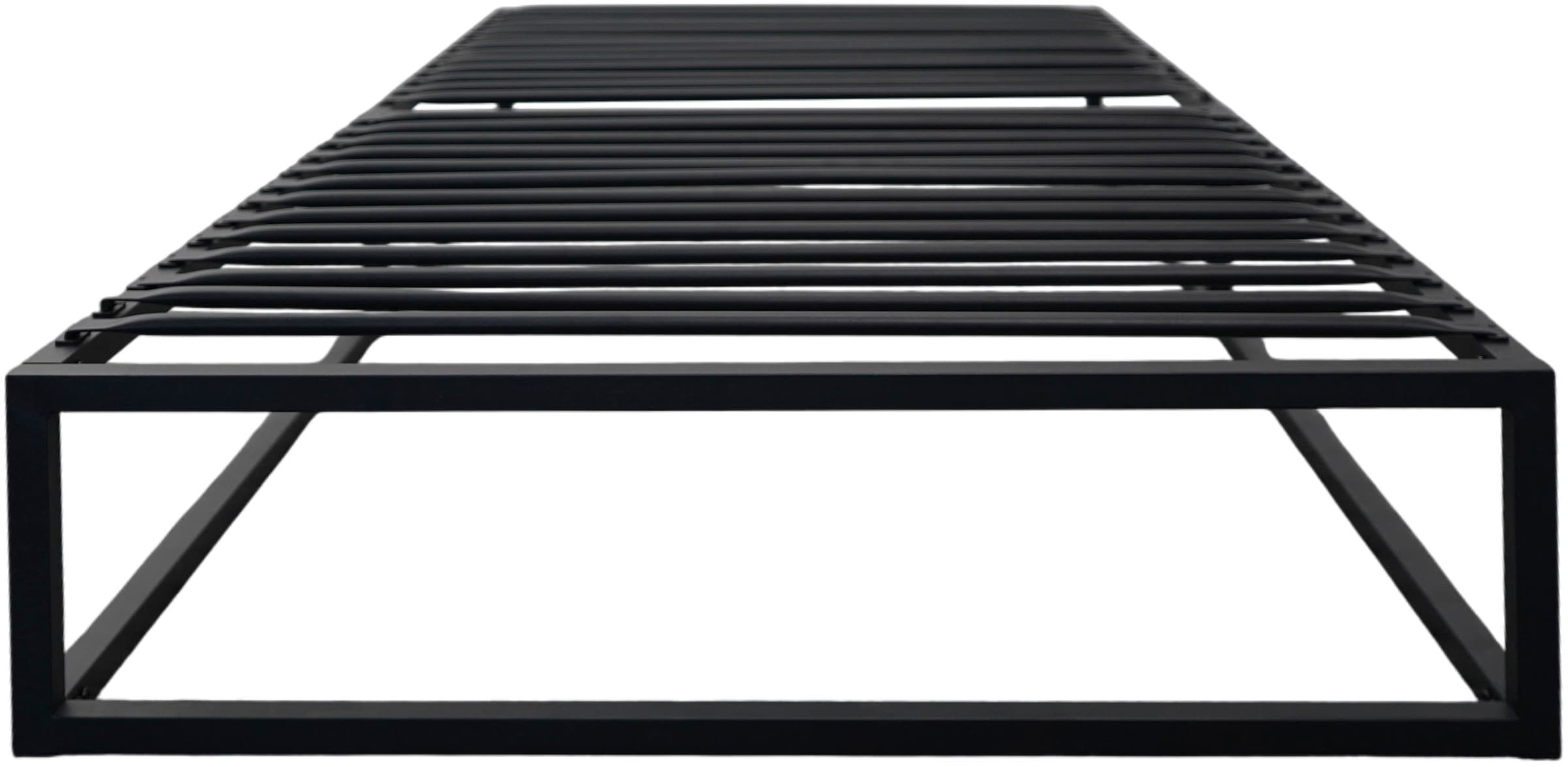 OTTO home Metallbett »Stockholm in 3 Breiten Bestseller Otto´s Choice« mit 26 Lattenrosten für den perfekten Schutz deiner Matratze,  Moderner Bettrahmen Bett Schlafzimmer Bettgestell Massiv