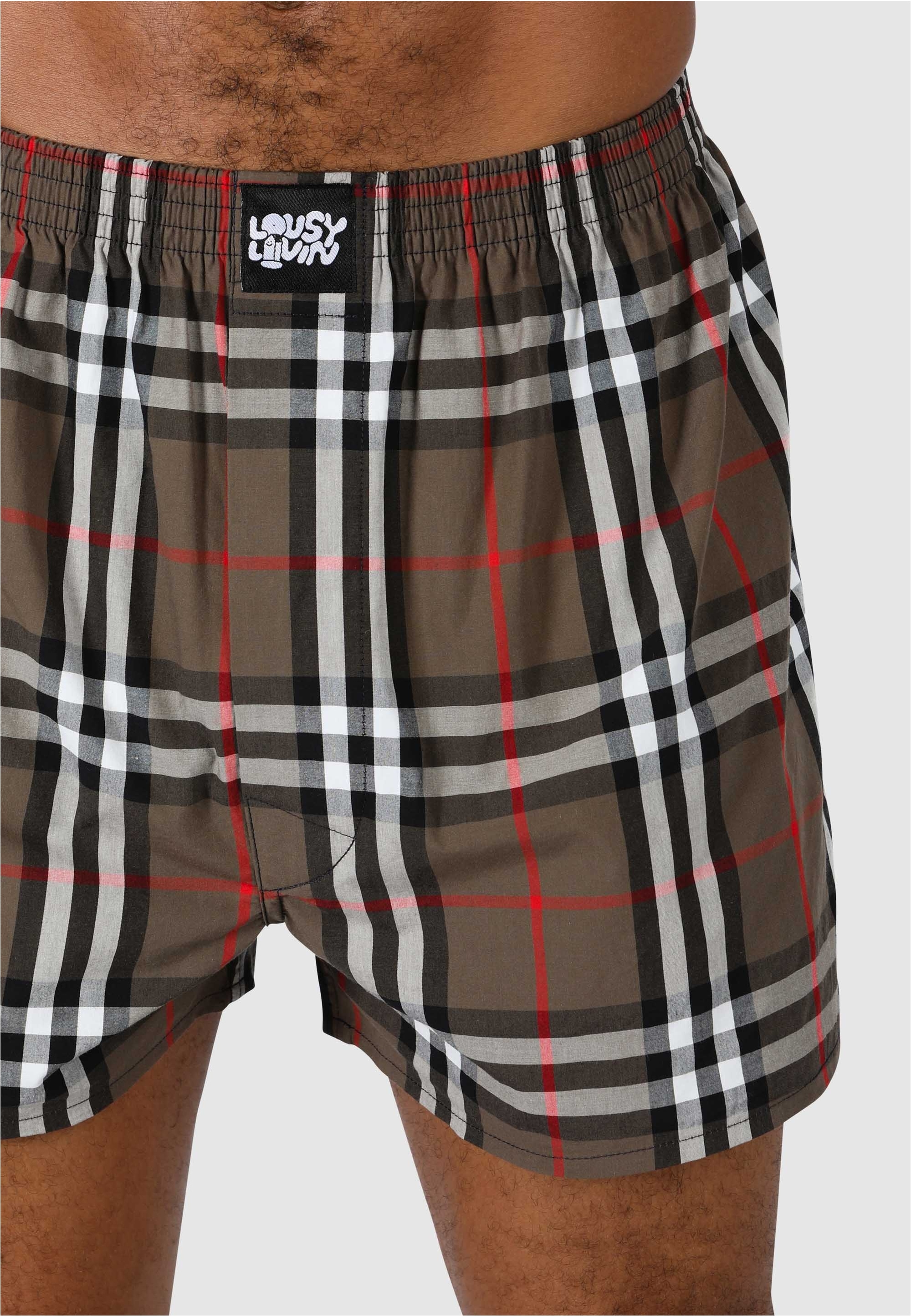Lousy Livin Boxershorts »Check« mit modischem Karo-Muster