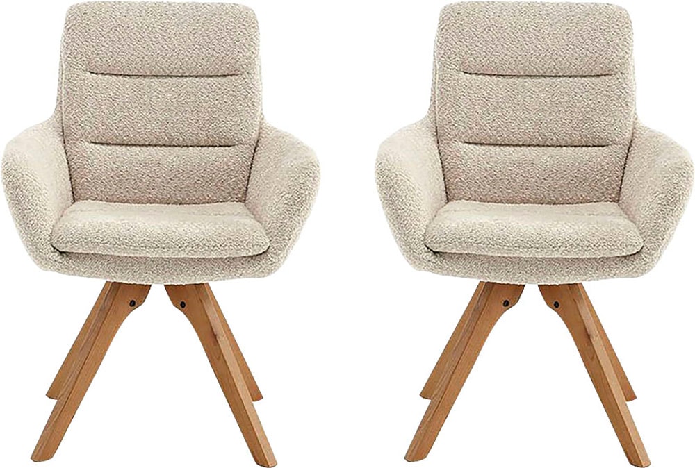 Home affaire "Taragona" (Set) 2 Stk.mit unterschiedlichen Beingestellen, Holz oder Metall