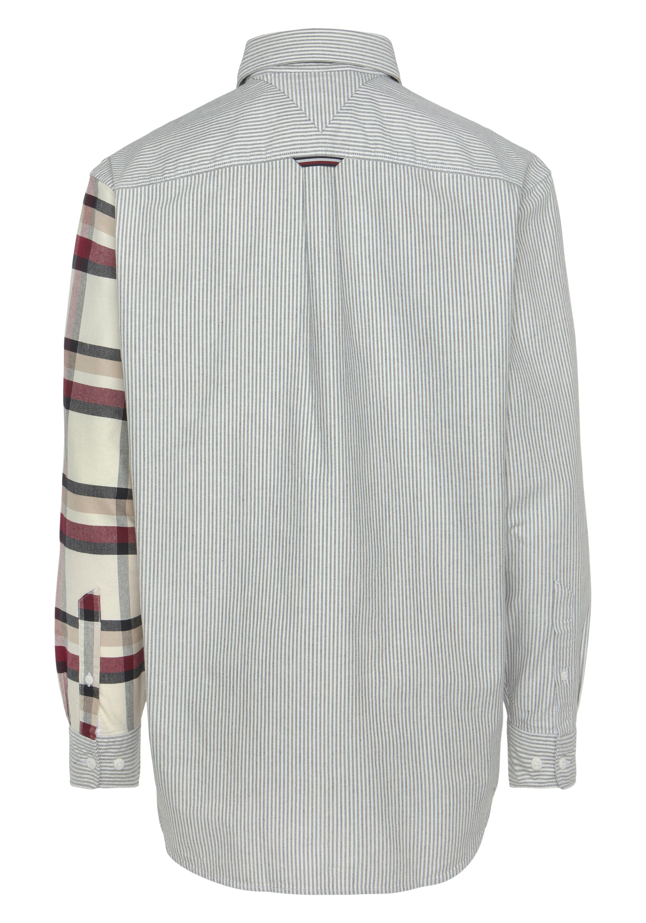 Tommy Hilfiger Langarmhemd »GLOBAL STP CHECK BLOCKING SHIRT«, mit Tommy Hilfiger-Branding am Rücken