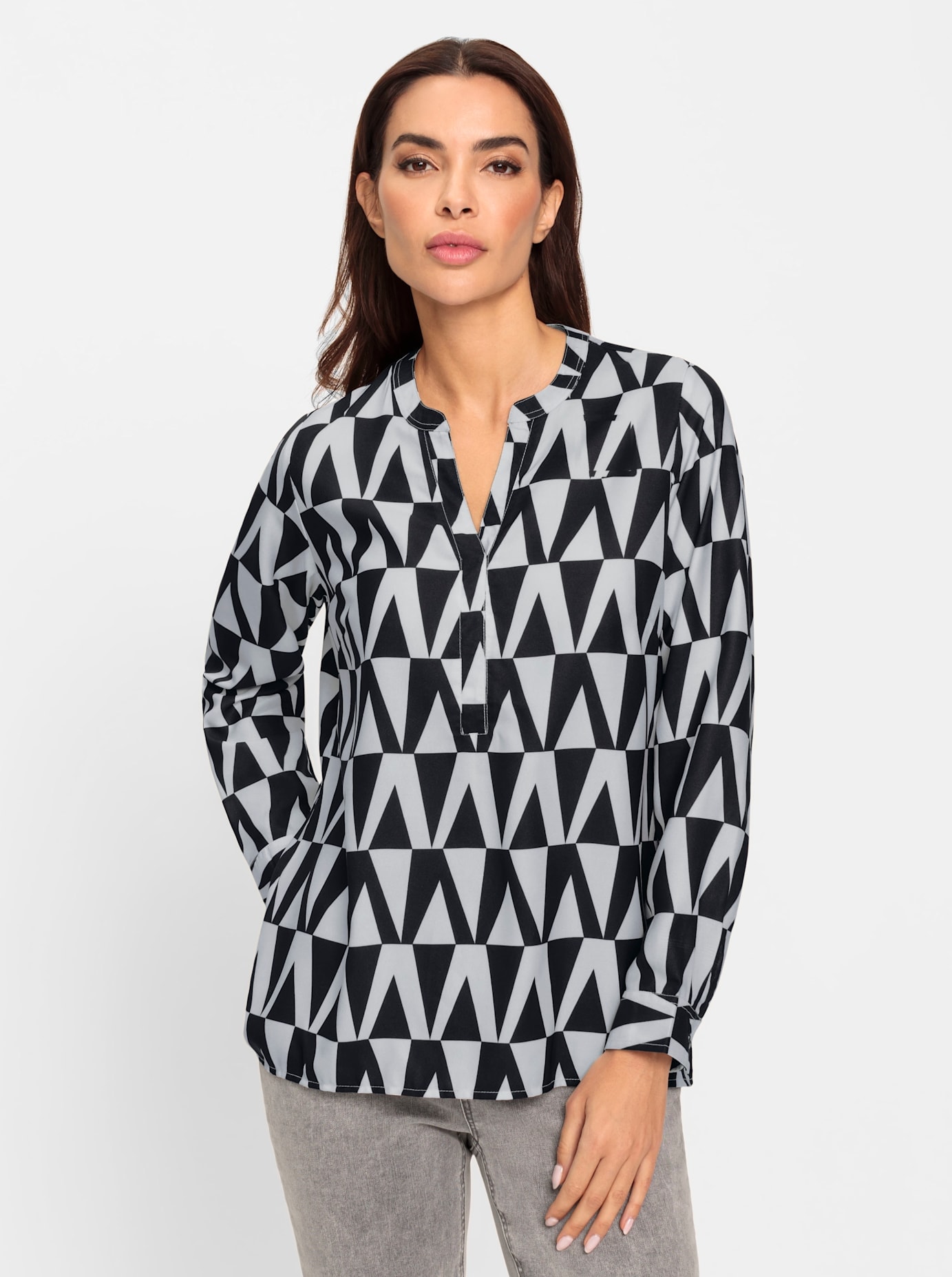 heine Druckbluse