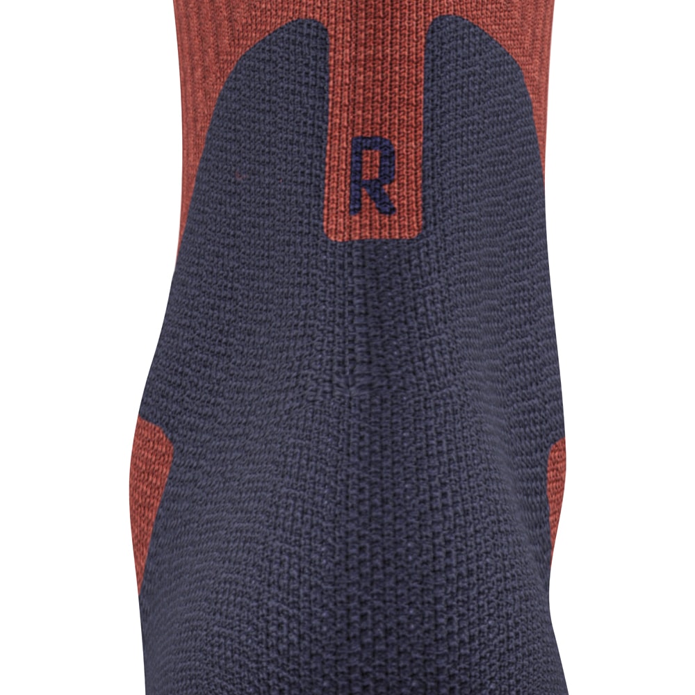 Bauerfeind Sportsocken »OUTDOOR MERINO 
MID CUT SOCKS« für Wanderungen, mit Unterstützung im Sprunggelenk, mit Komfortzonen