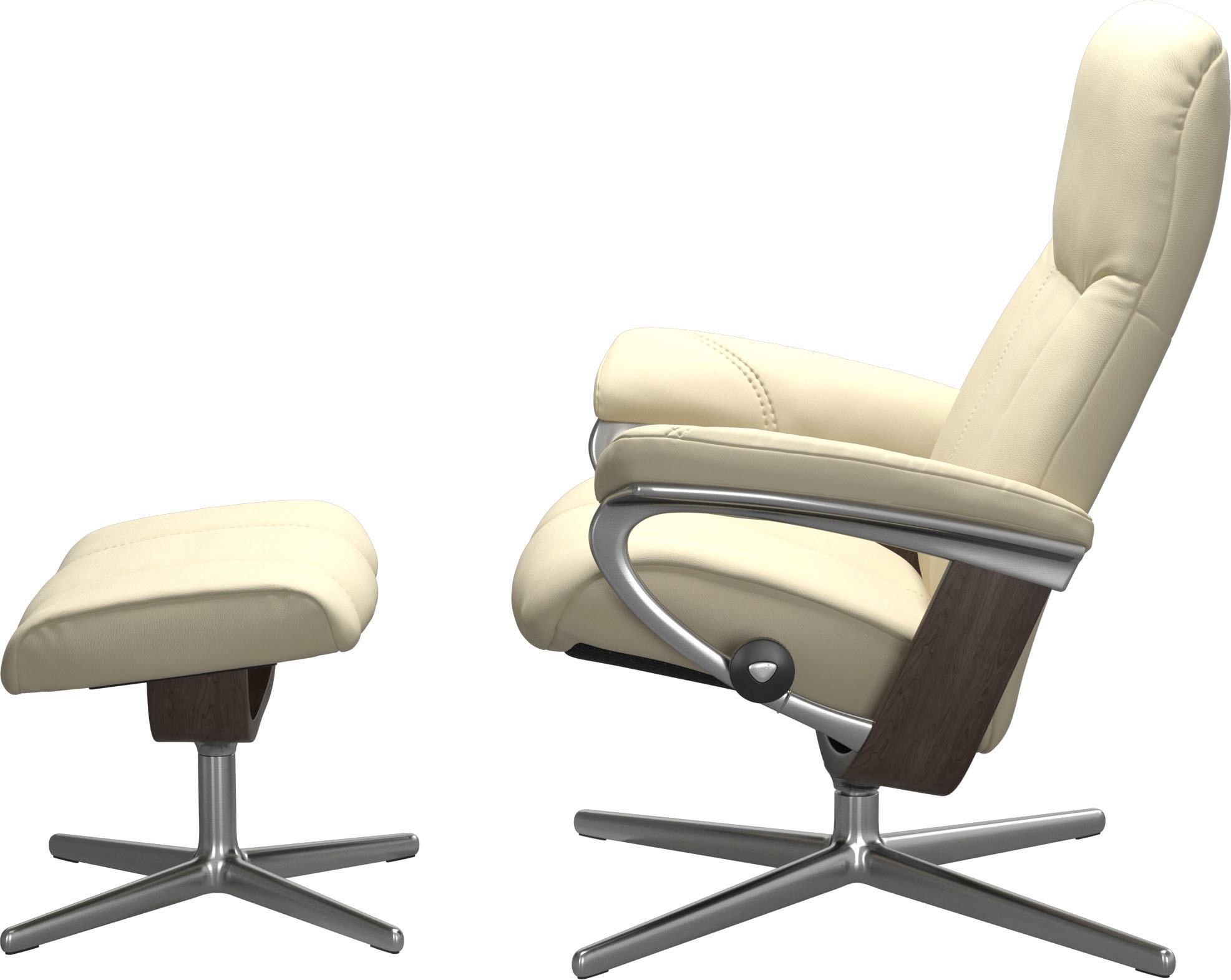 Stressless® Relaxsessel »Consul«, mit Cross Base, Größe S, M & L, Holzakzent Wenge