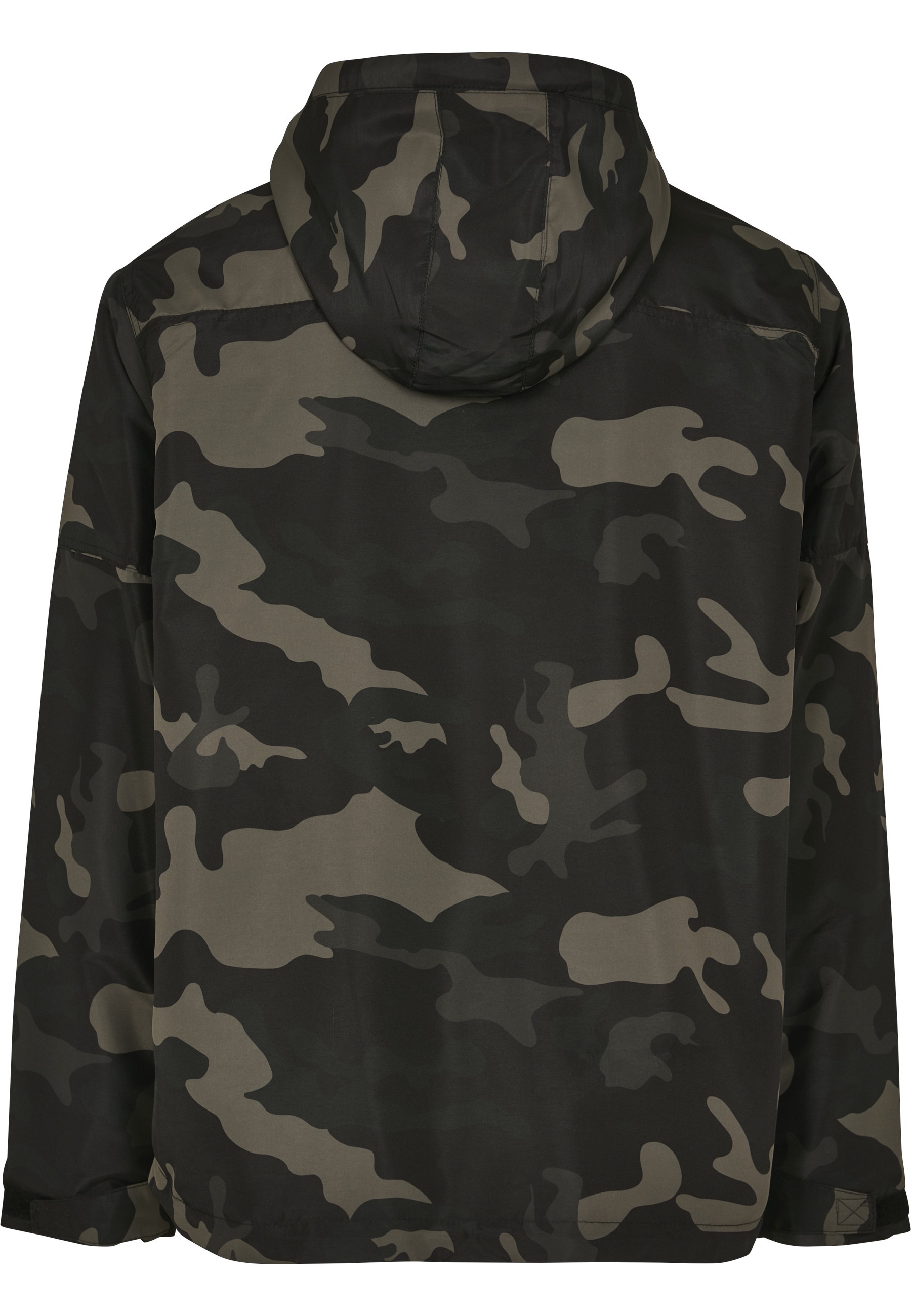 Brandit Anorak »Brandit Herren Fleece Pull Over Windbreaker« 1 Stk. tlg. mit Kapuze
