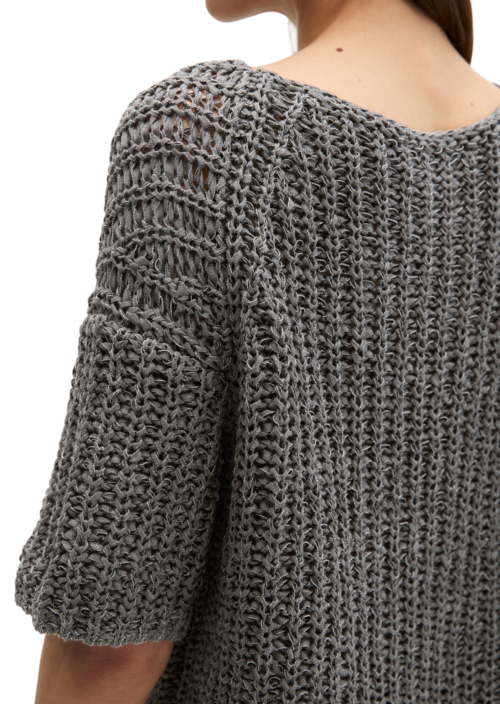 Marc O'Polo Strickpullover »aus Bändchengarn«