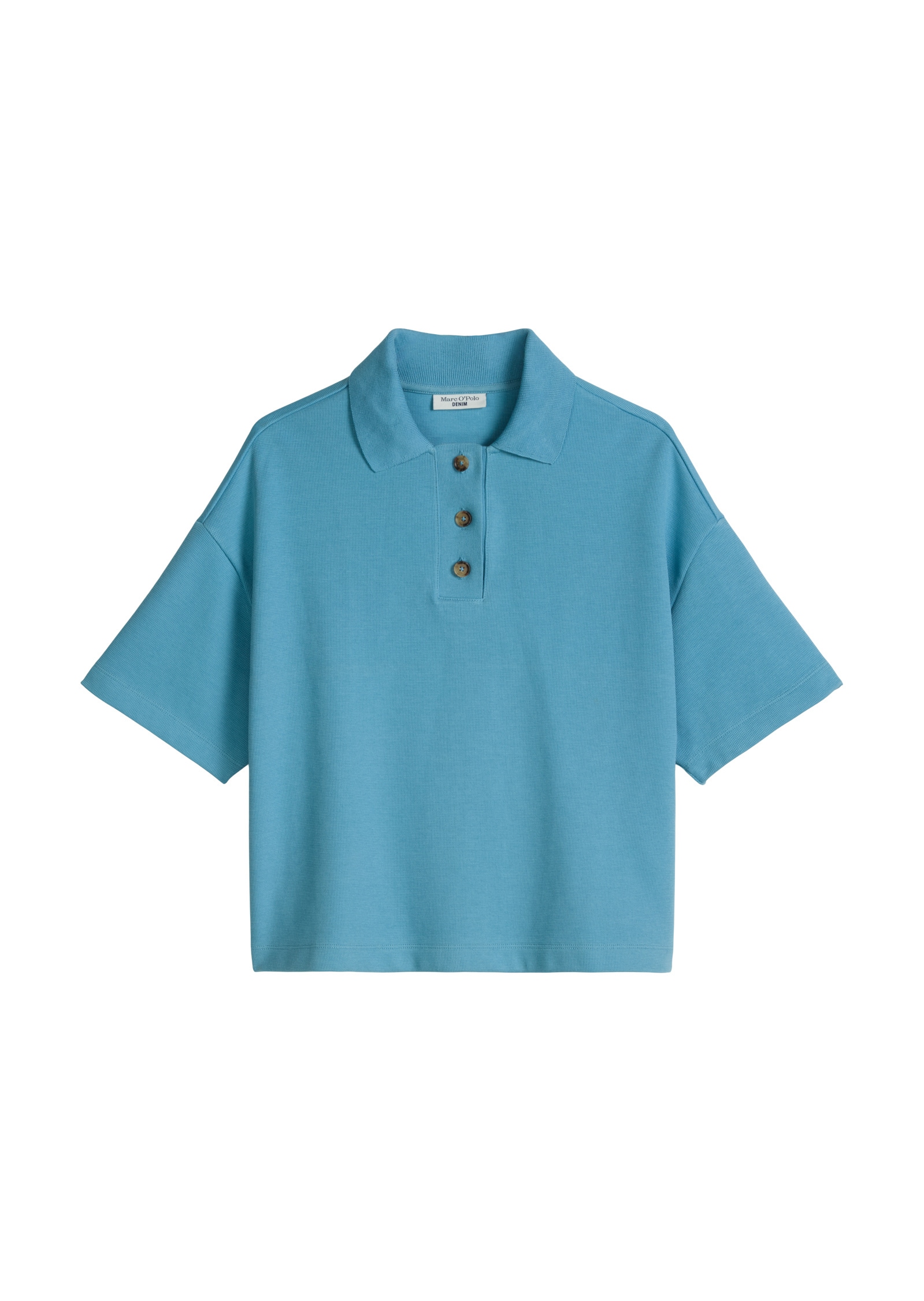 Marc O'Polo DENIM Poloshirt »aus weichem Rib-Jersey«