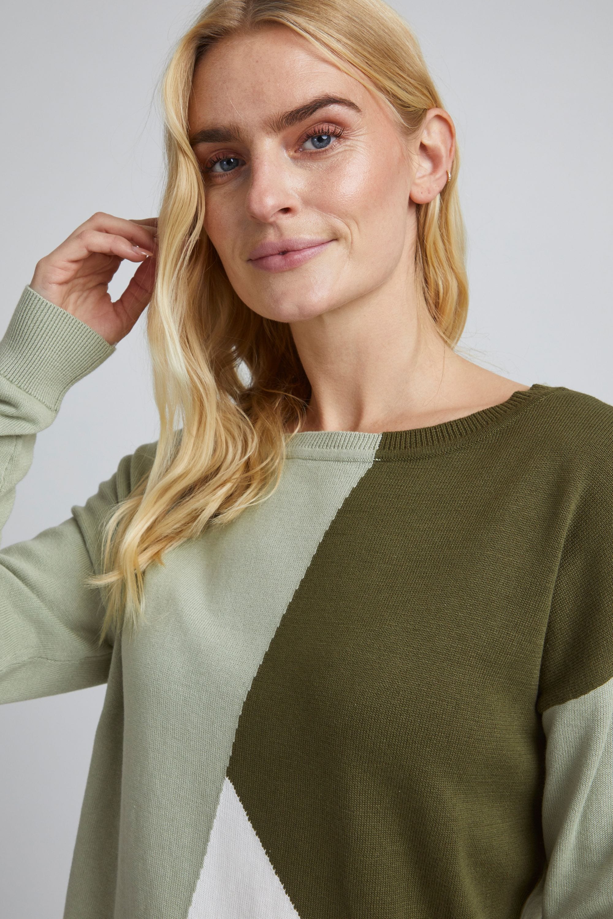 fransa Strickpullover »Strickpullover FREmblock«