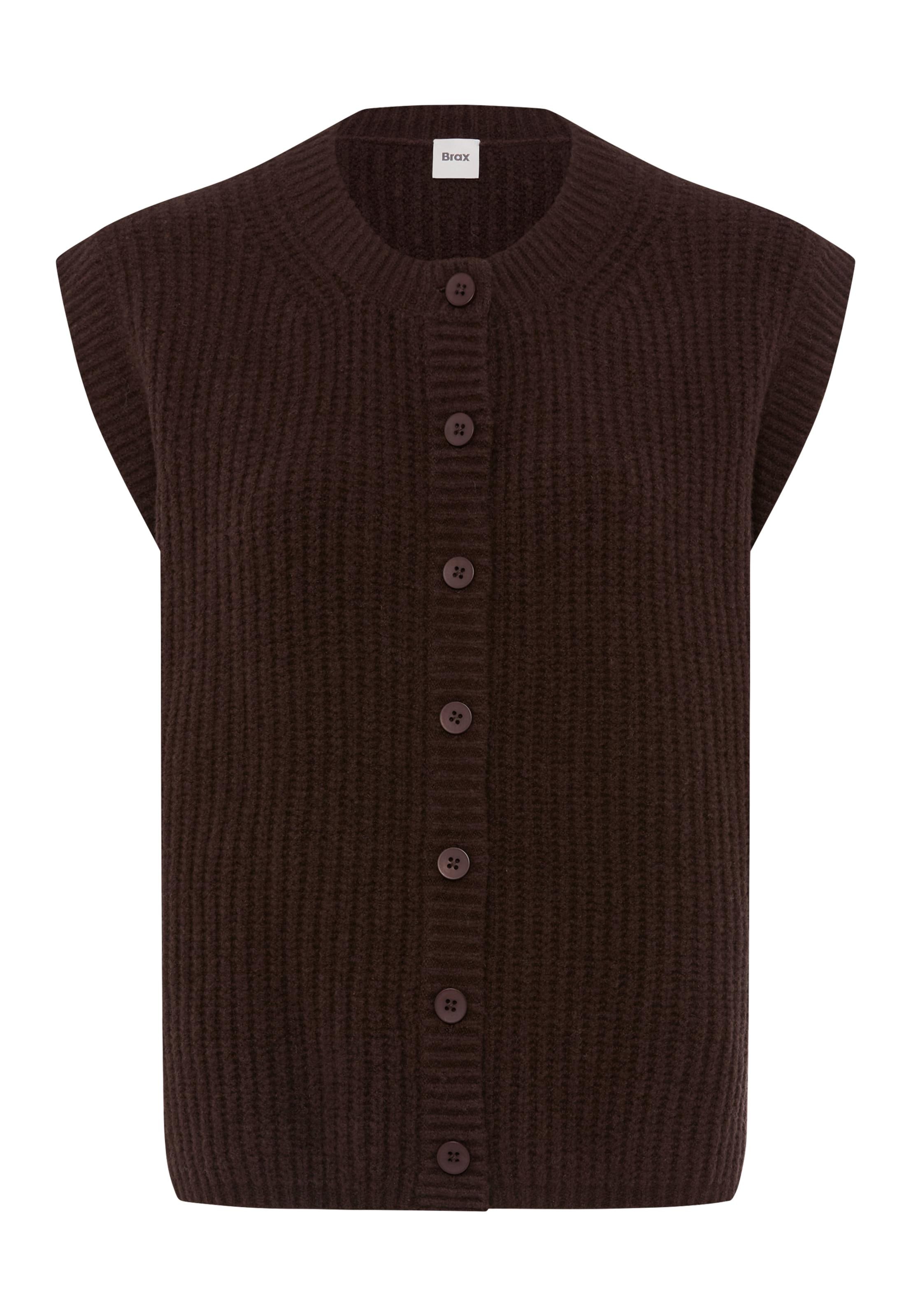 Brax Rundhalspullover »Style ELISA« Cosy Cotton: Pullunder im Baumwolle-Wollmix
