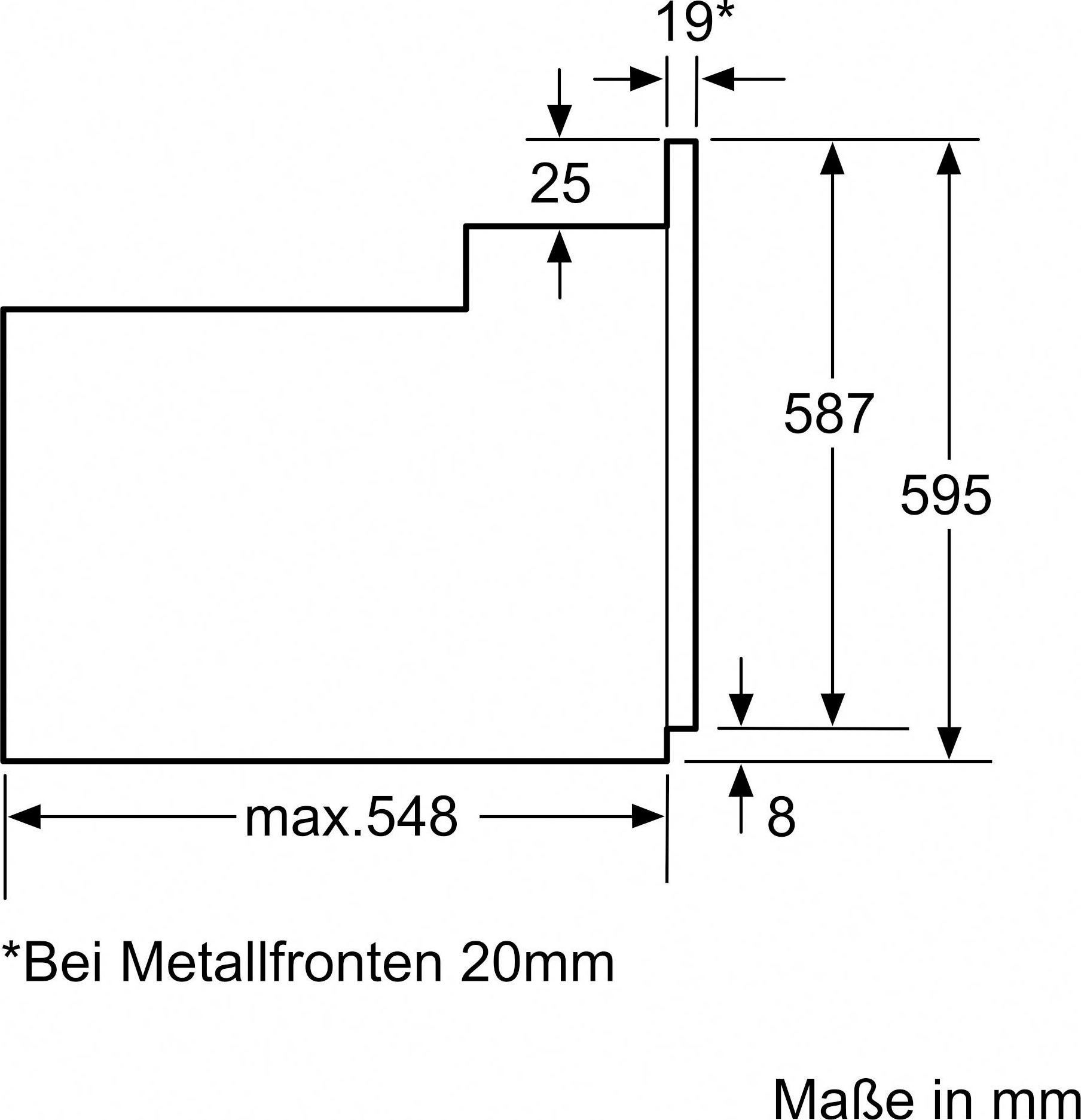 SIEMENS Backofen-Set iQ100 »HB113FBS1«, mit Teleskopauszug nachrüstbar