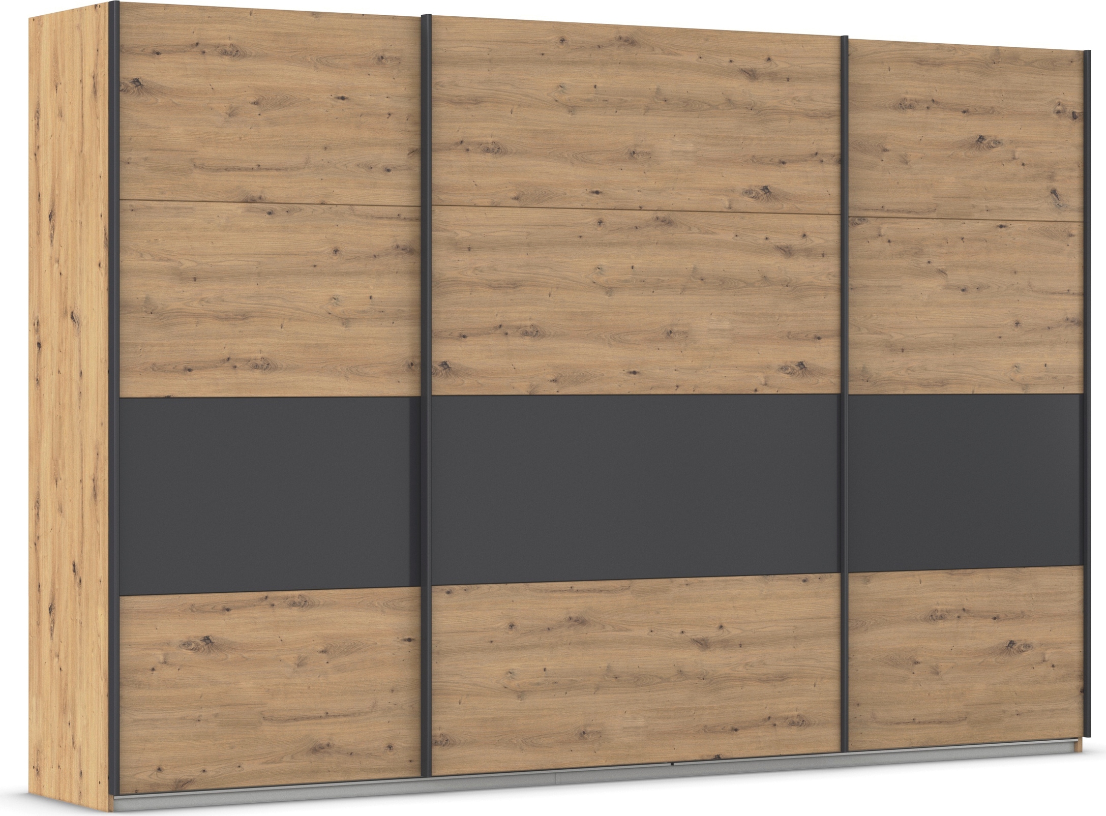 OTTO home Kleiderschrank "Mehrzweckschrank Aktenschrank Möbel Mietswohnung Schlafzimmer CORTONA" Breiten 203/271/315/360 cm, Höhen 210/229 cm, inkl. Inneneinteilung, 2 Stoffboxen extra Einlegeböden MADE IN GERMANY