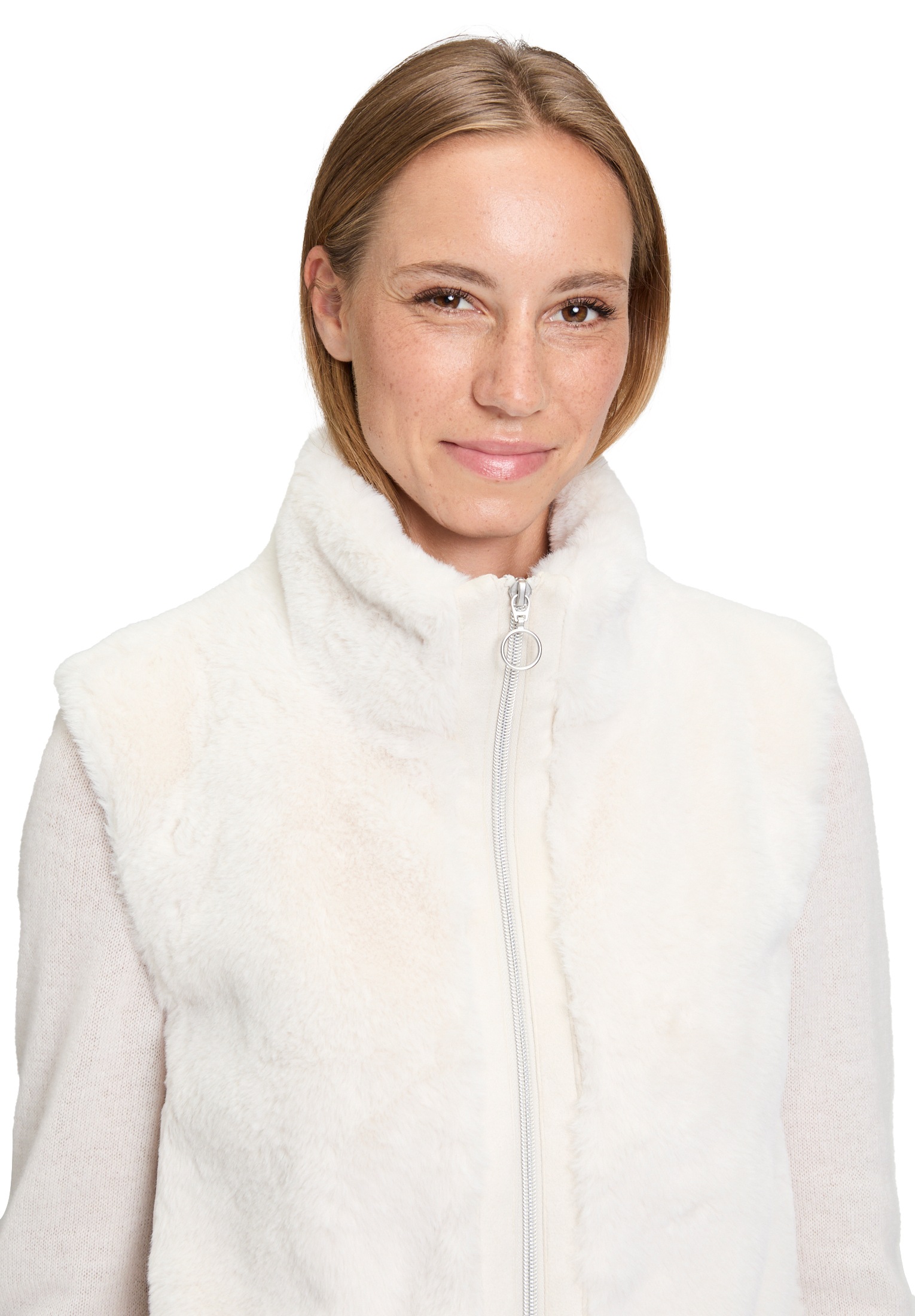 Betty Barclay Plüschweste »Betty Barclay Damen Plüschweste mit Reißverschluss«