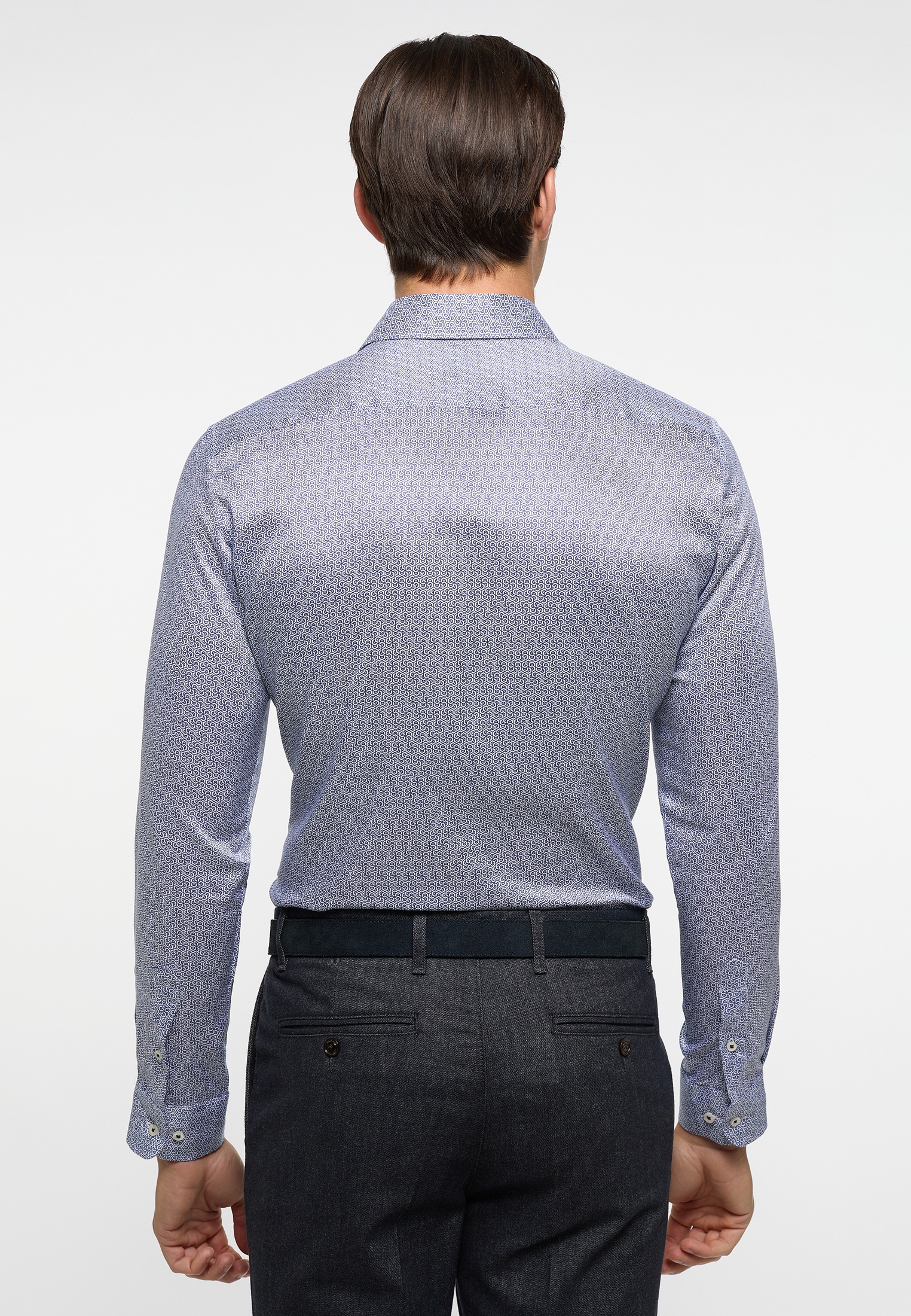 Eterna Langarmhemd "SLIM FIT" EASY IRON (bügelleicht) günstig online kaufen