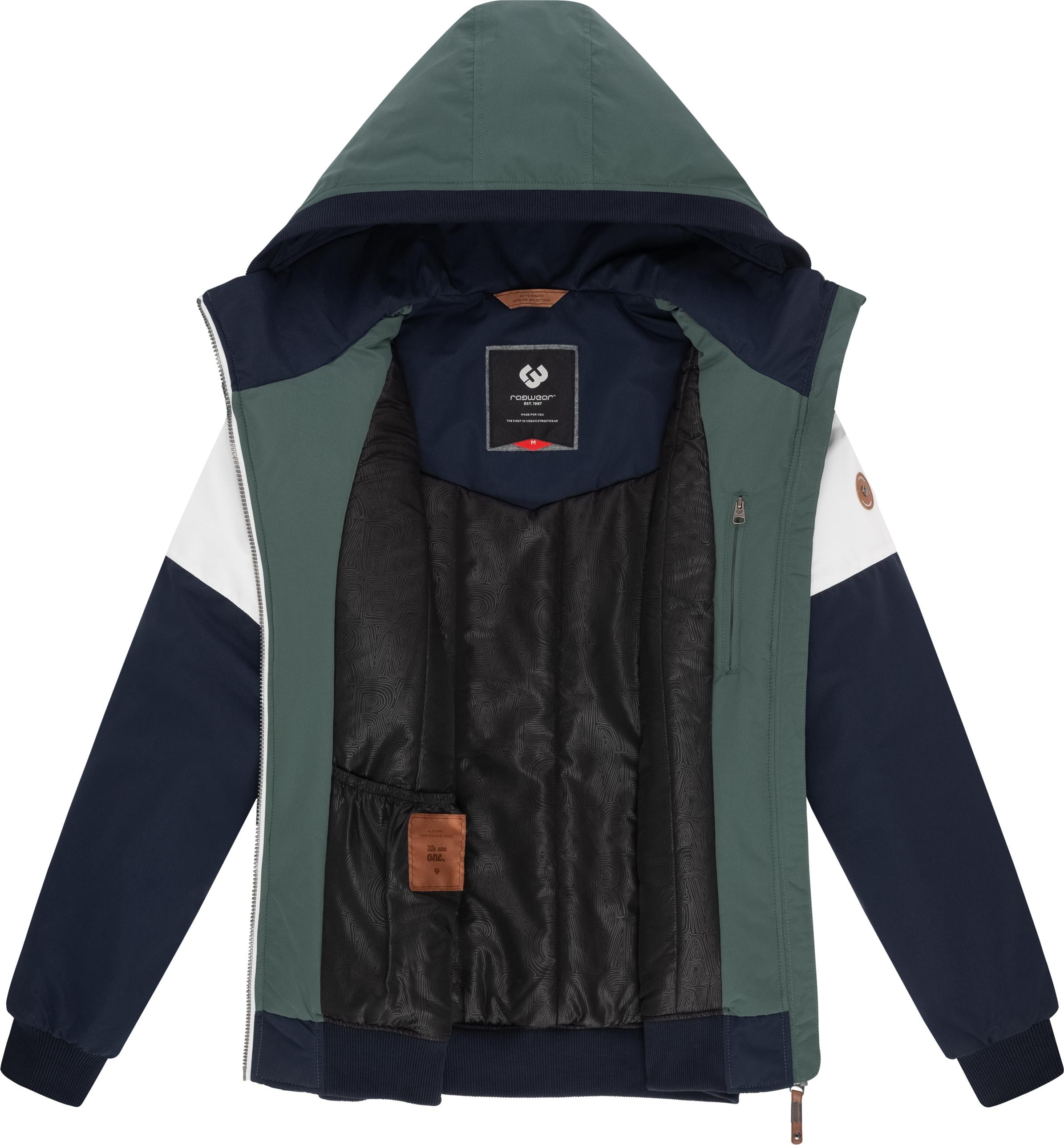 Ragwear Outdoorjacke »Jayce YOUMODO«, mit Kapuze, Sportliche Herren Winterjacke mit Kapuze
