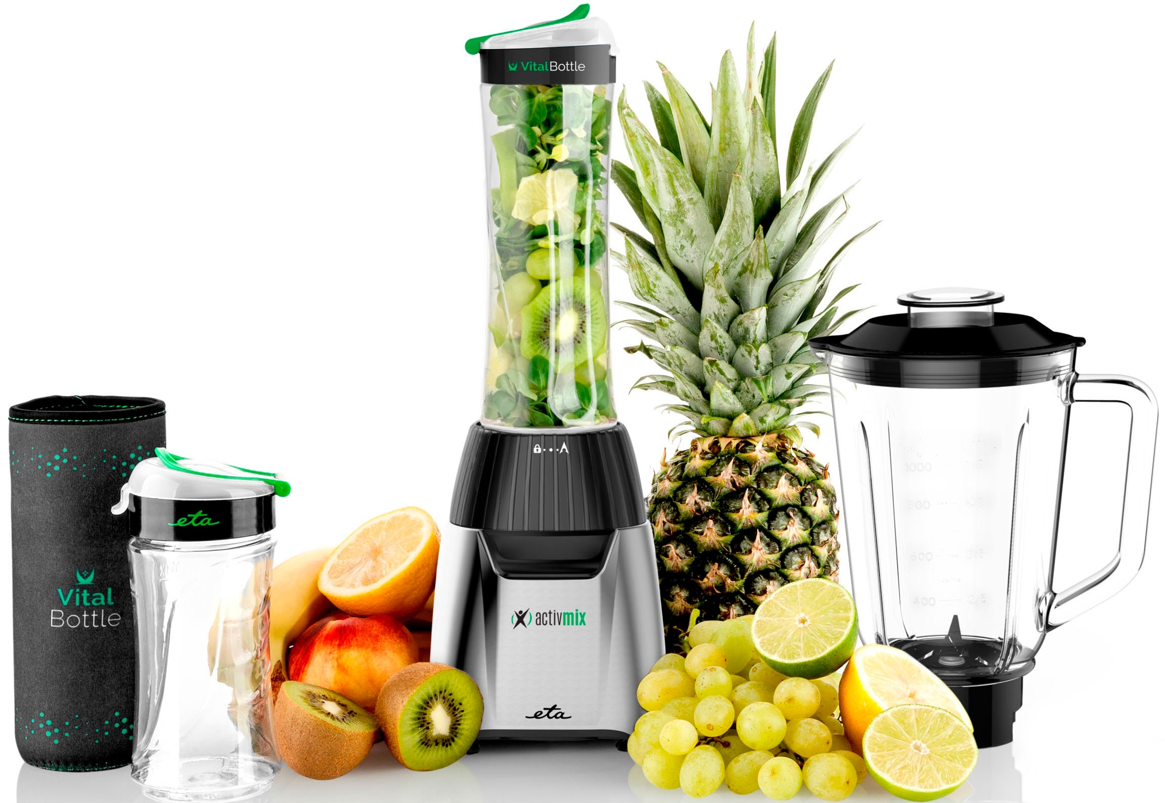 eta Standmixer »Activmix Premium, ETA210390000«, 350 W, Thermobehälter aus Neopren (0,6 l)