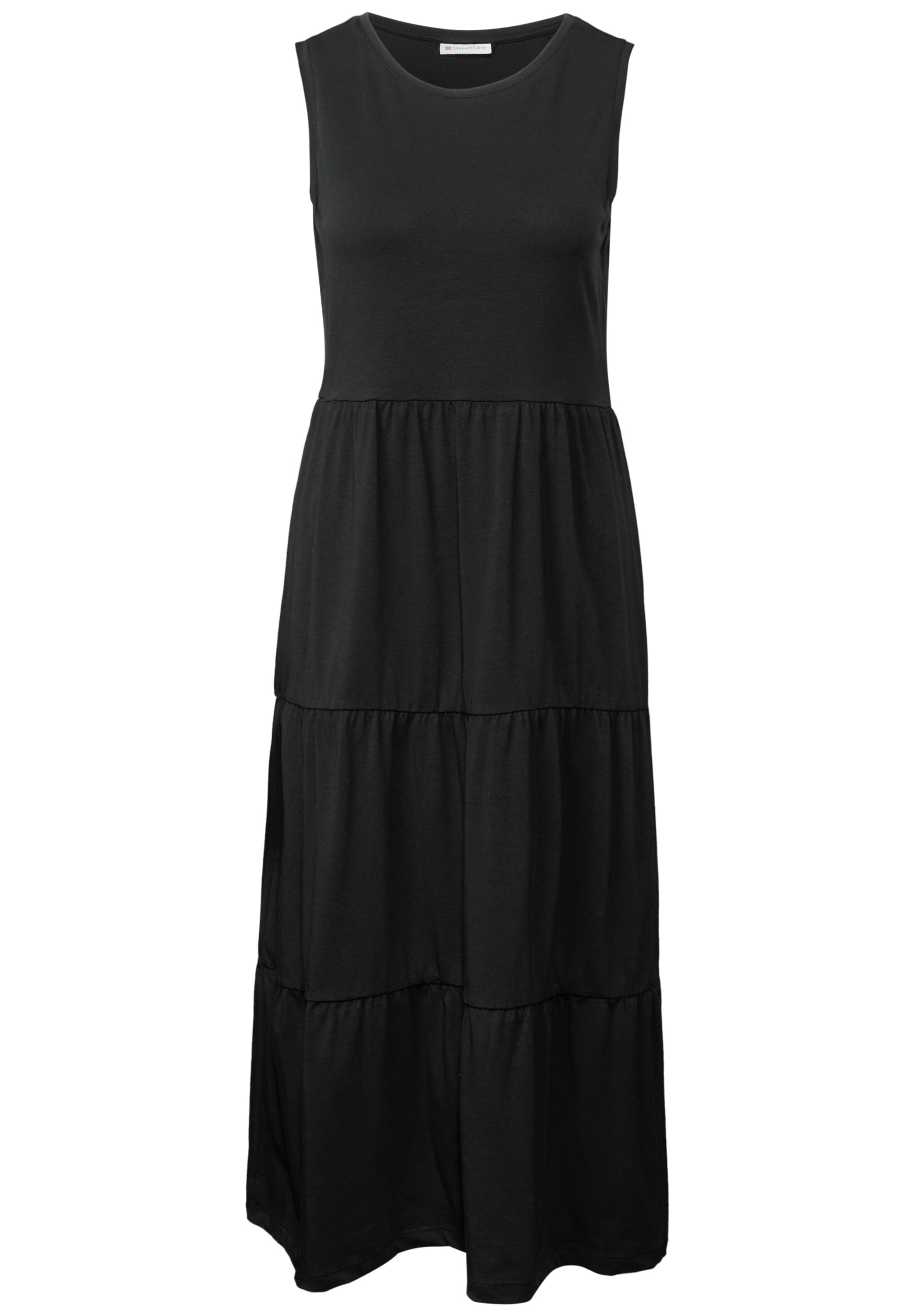 STREET ONE Jerseykleid, in Unifarbe