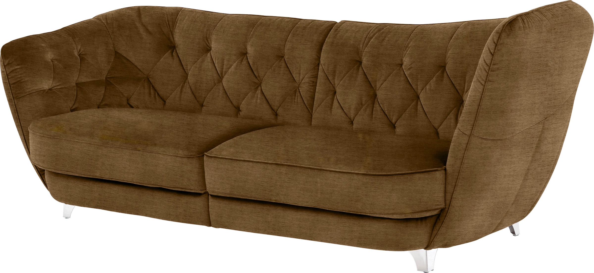 Leonique Big-Sofa "Retro", stylischer Hochlehner günstig online kaufen