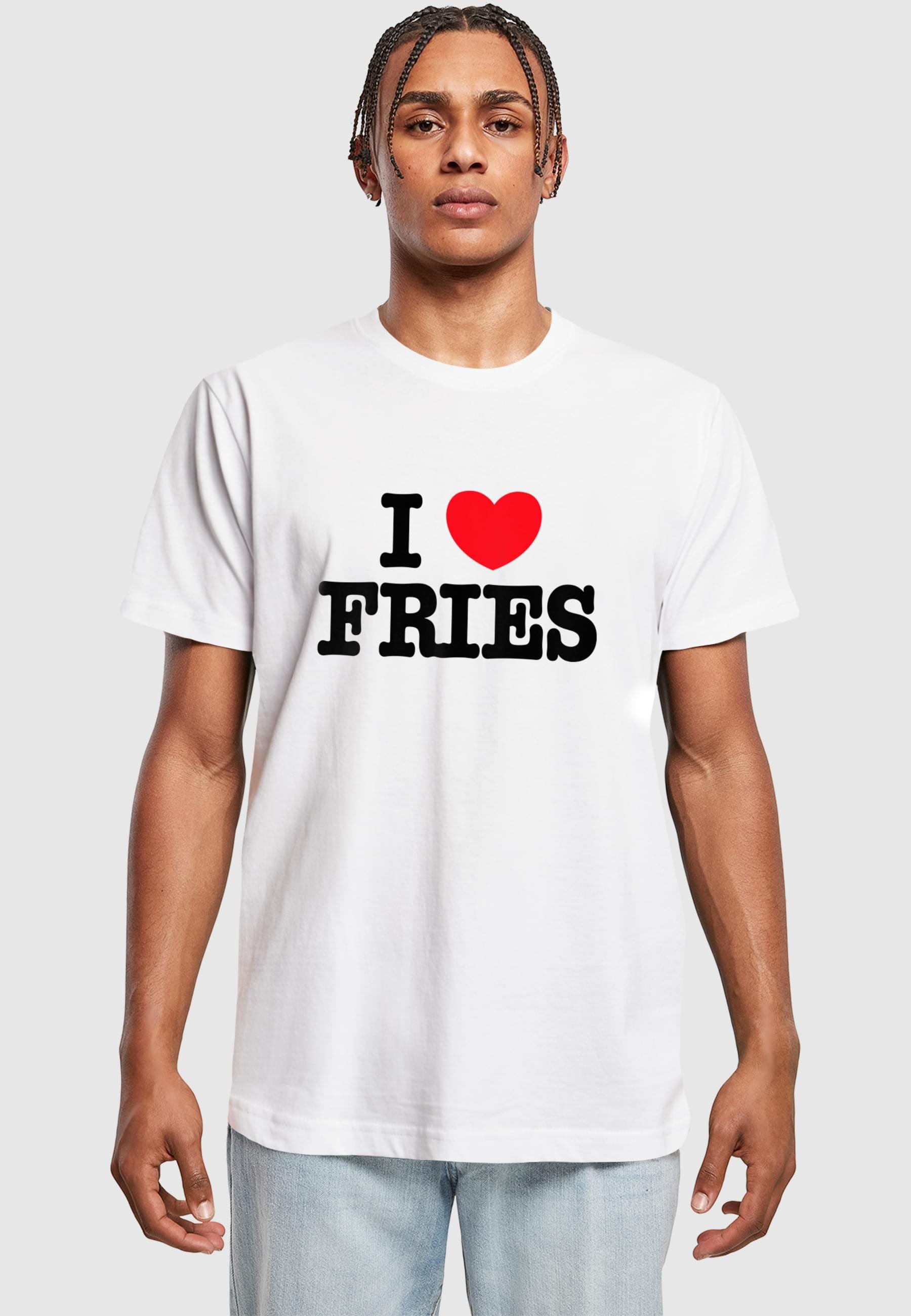MisterTee T-Shirt »MisterTee Love Fries Tee«, (1 tlg.)
