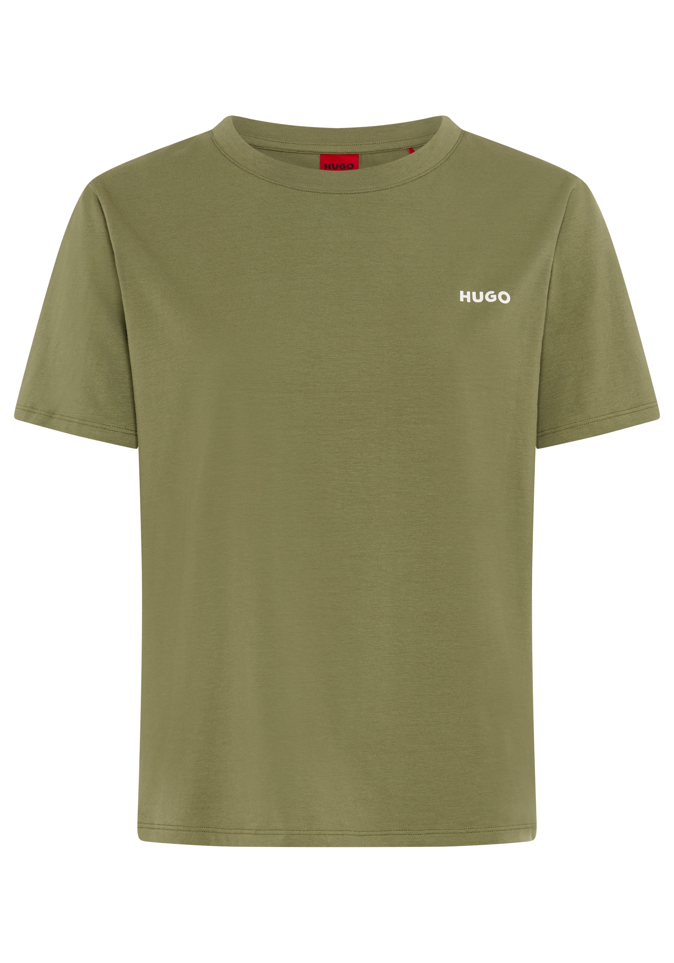 HUGO Underwear T-Shirt mit rundem Ausschnitt, regular fit, toniges Markenlo günstig online kaufen