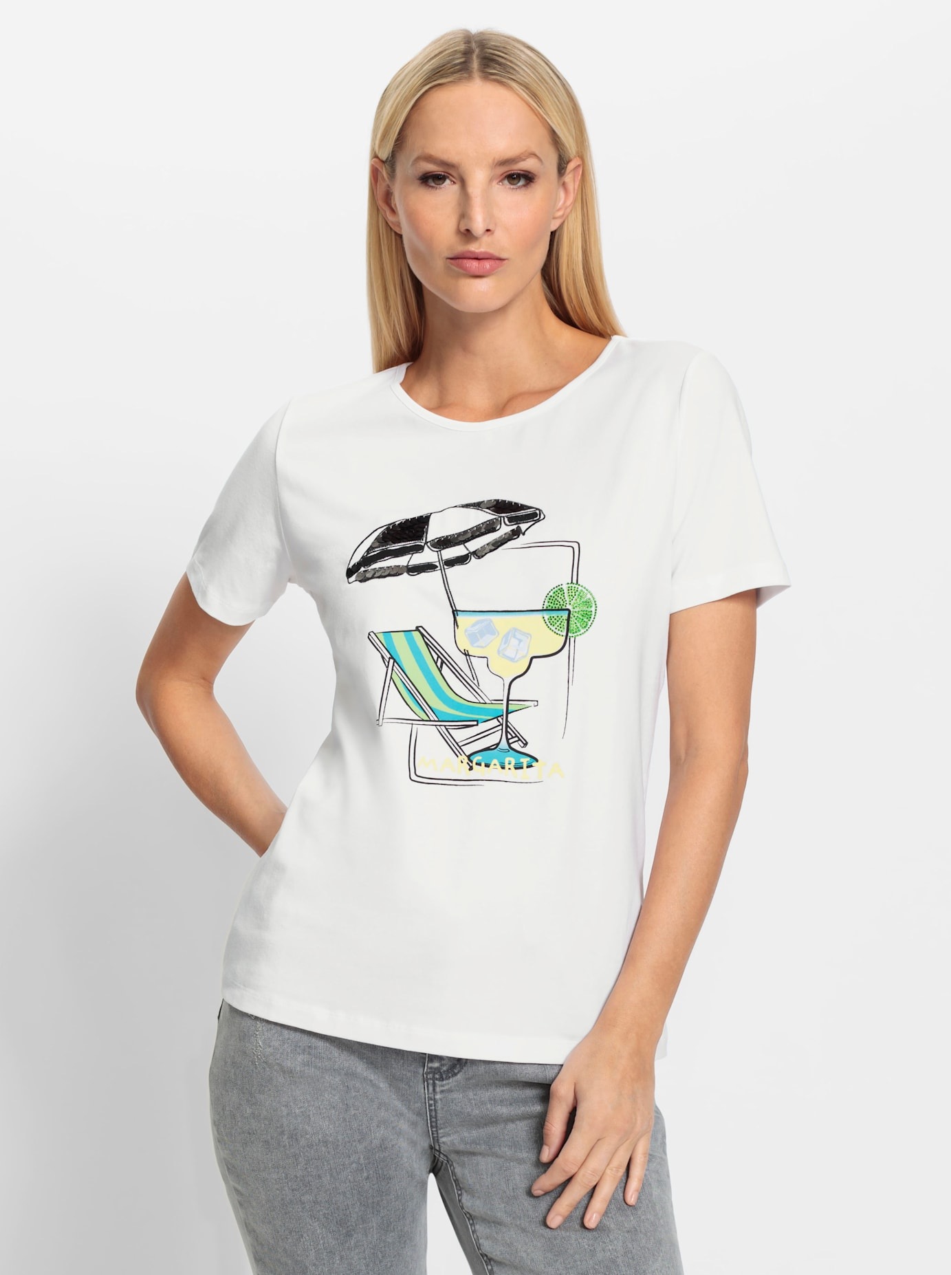 heine T-Shirt »T-Shirt«, (1 tlg.)