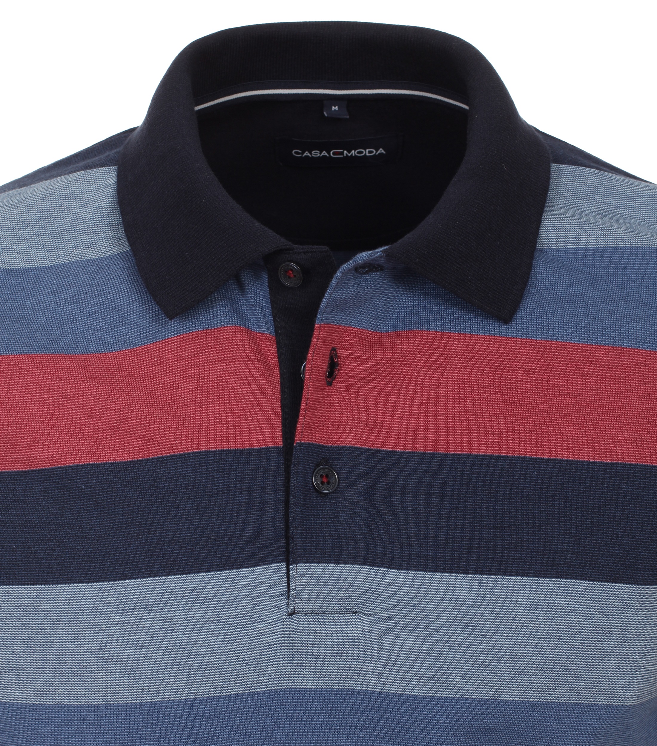 CASAMODA Poloshirt »CASAMODA Polo-Shirt gestreift«