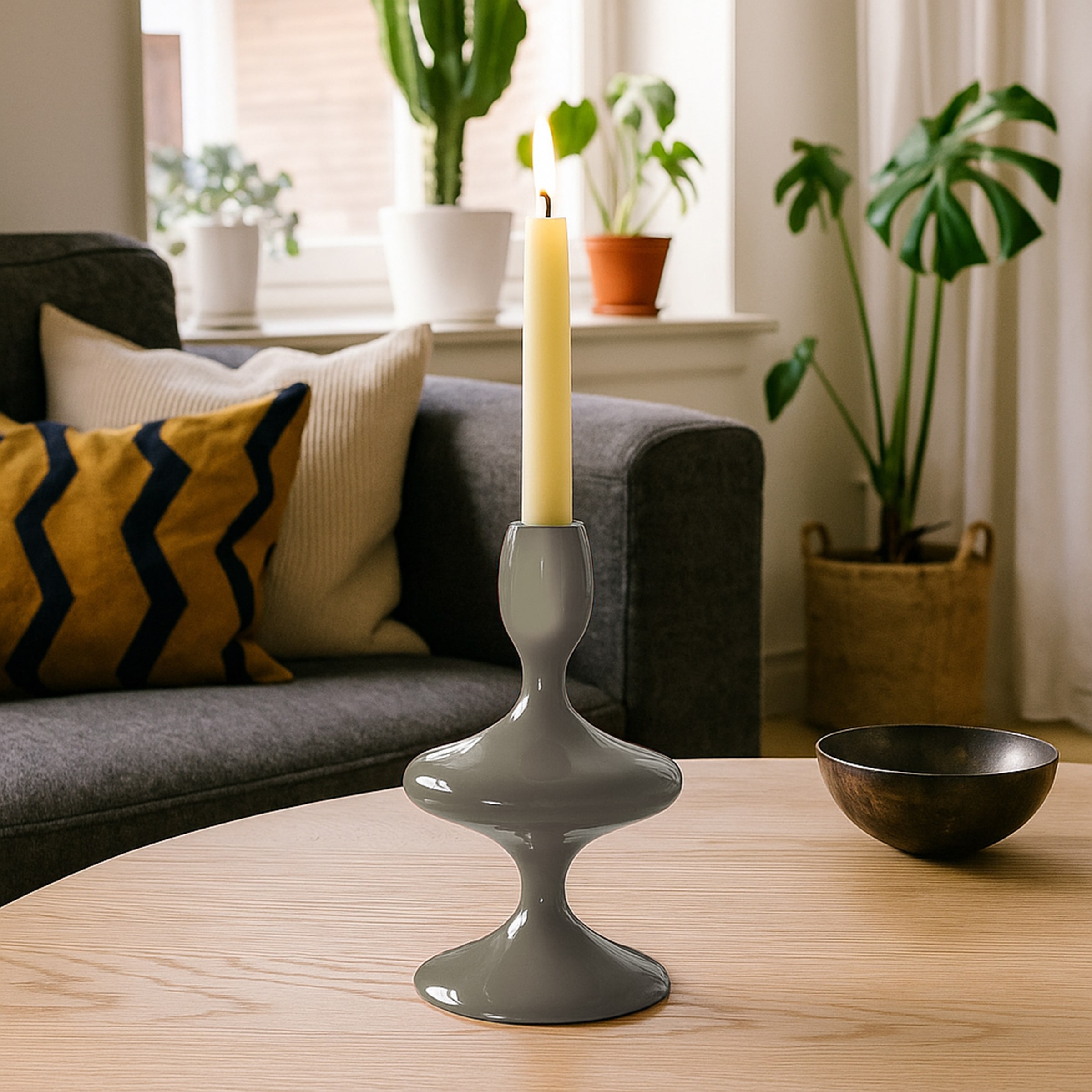 MIRRORS AND MORE Kerzenhalter »LAUREEN« Außergewöhnliche, moderne Form