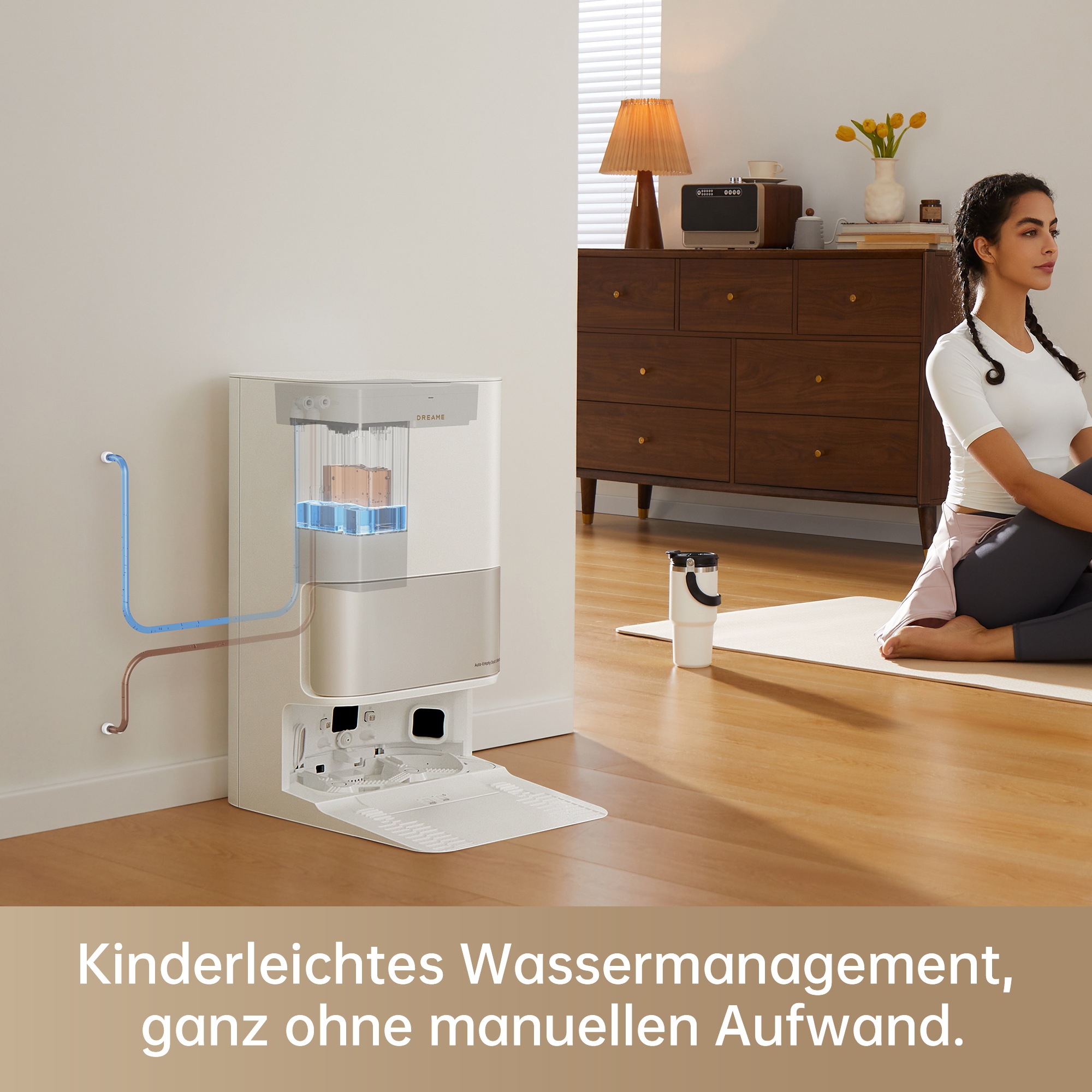 Thumbnail - Dreame Staubsaugerrohr "Wasseranschluss-Set SP00440"