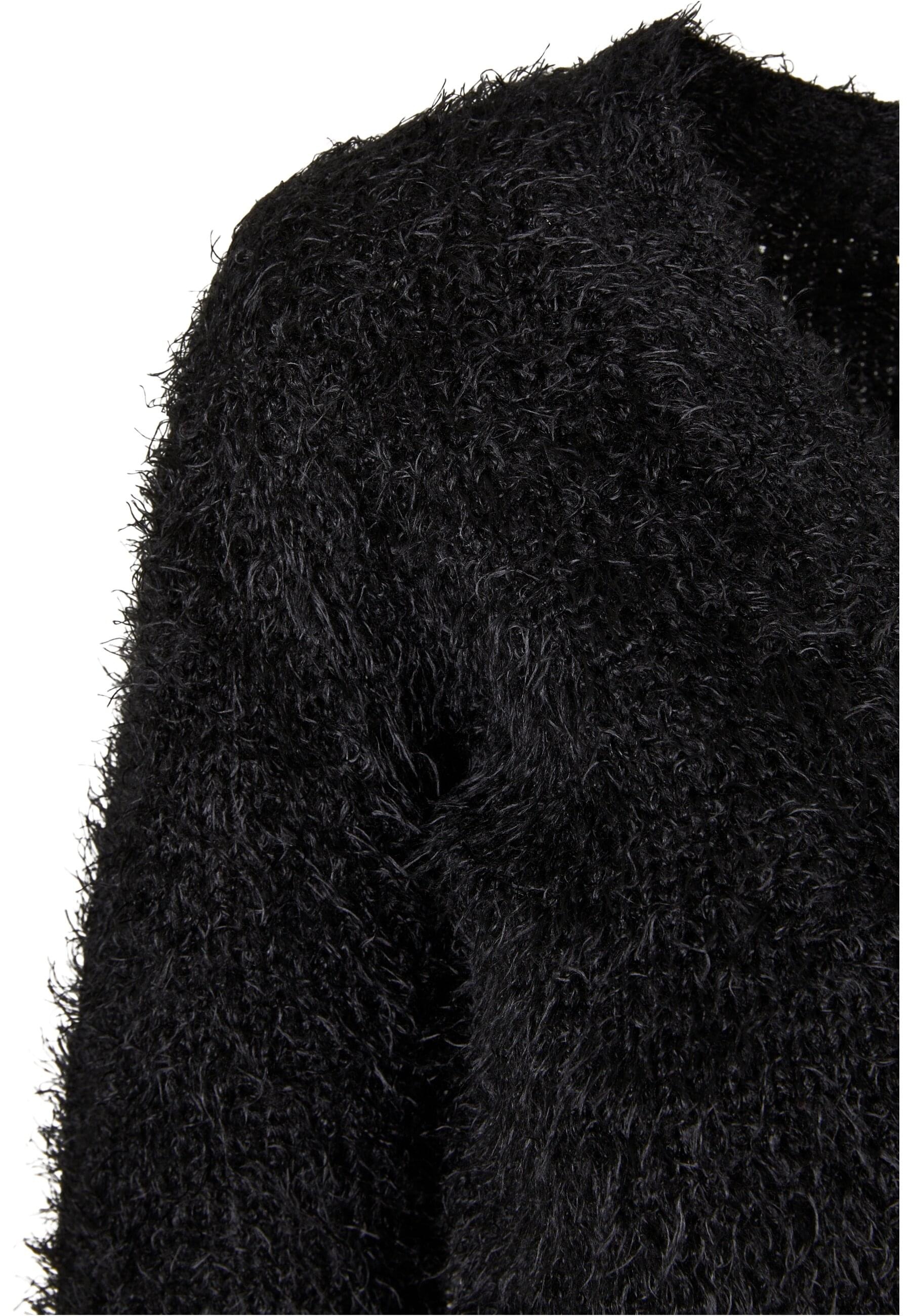 URBAN CLASSICS Strickjacke »Urban Classics Damen Ladies Cropped Feather Cardigan«