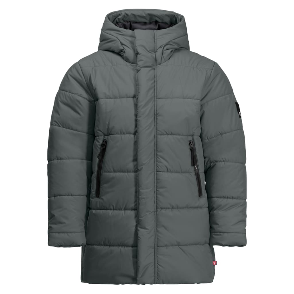 Jack Wolfskin Softshelljacke »TEEN INS LONG JACKET Y«, mit Kapuze