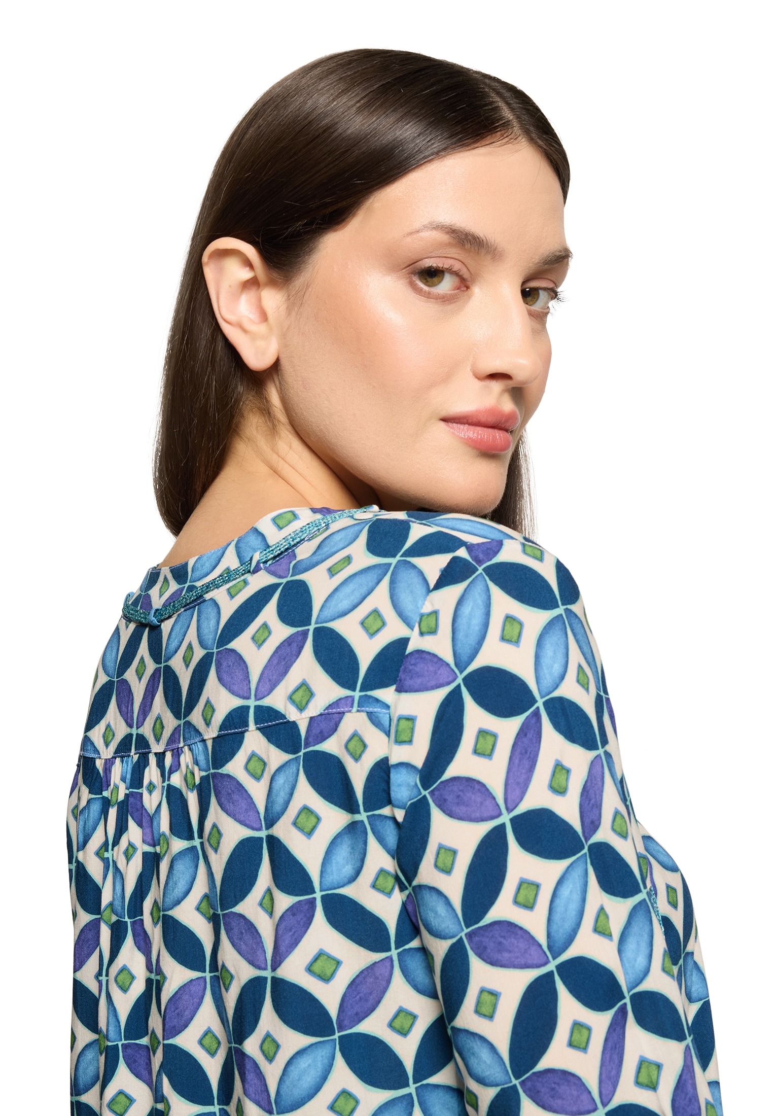 Cartoon Shirtbluse »Damen mit Schnürung«