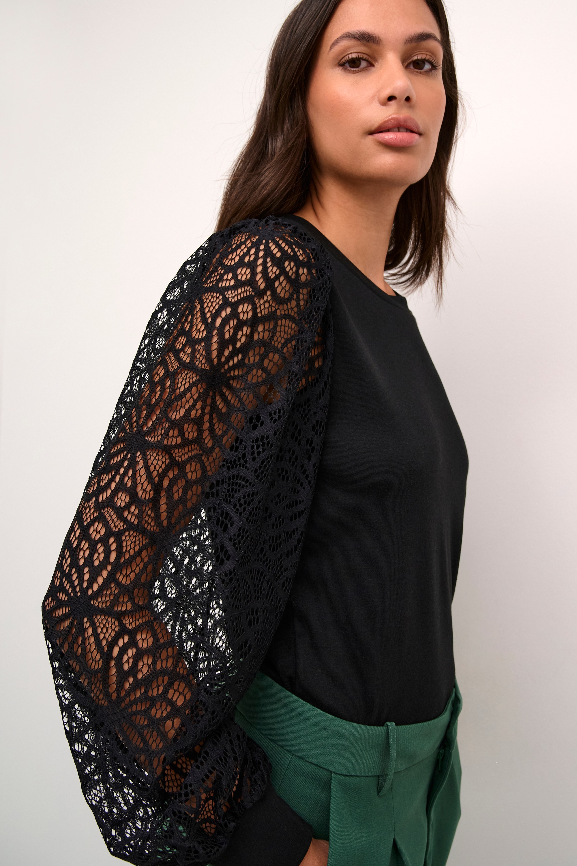 KAFFE Langarmbluse »Damen Langarm-Shirt KAbecca«