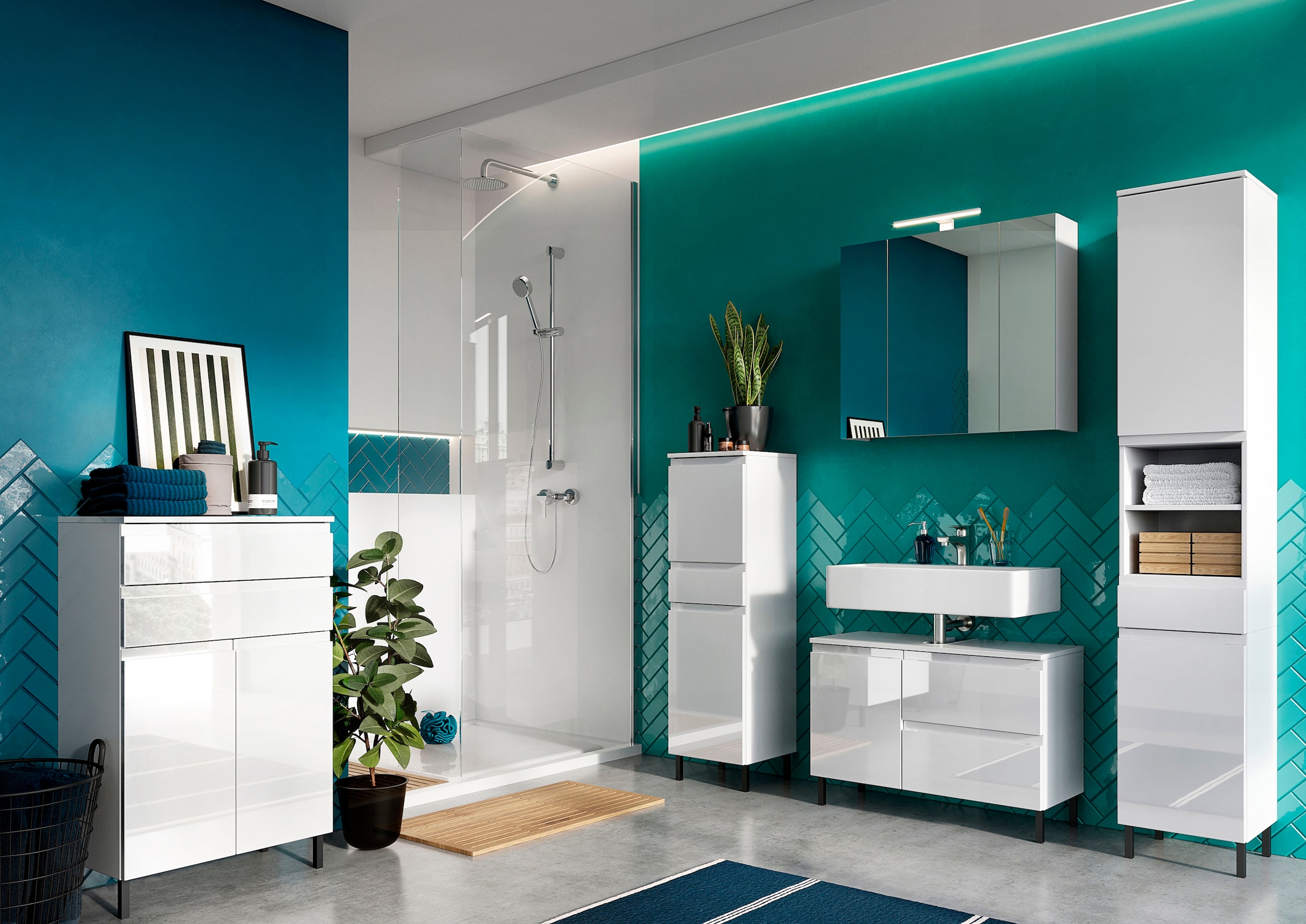 GERMANIA Kommode »Scantic«, mit griffloser Optik