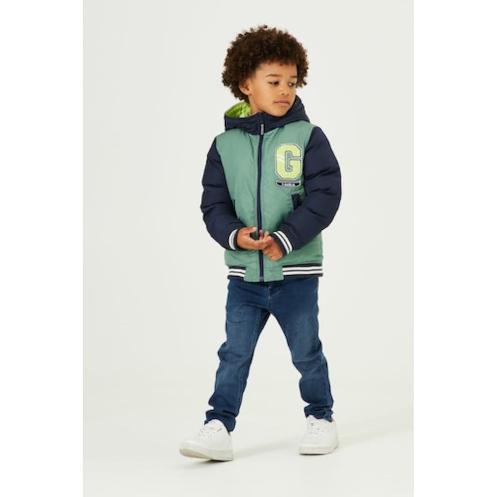 Garcia Outdoorjacke, mit Kapuze, im College-Look, for BOYS