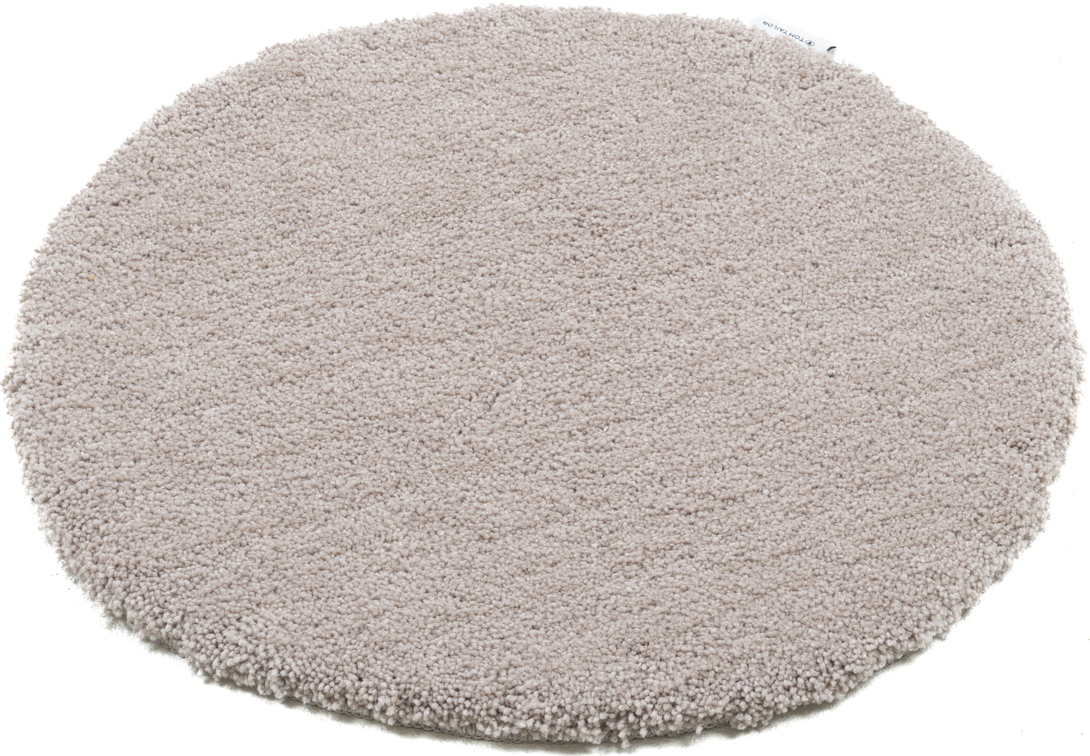 TOM TAILOR HOME Badematte "Cozy Bath UNI, Badvorleger, Badezimmer Teppich" Höhe 27 mm rutschhemmend beschichtet fußbodenheizungsgeeignet Badteppich, Uni Farben, rechteckig, in rund & oval erhältlich