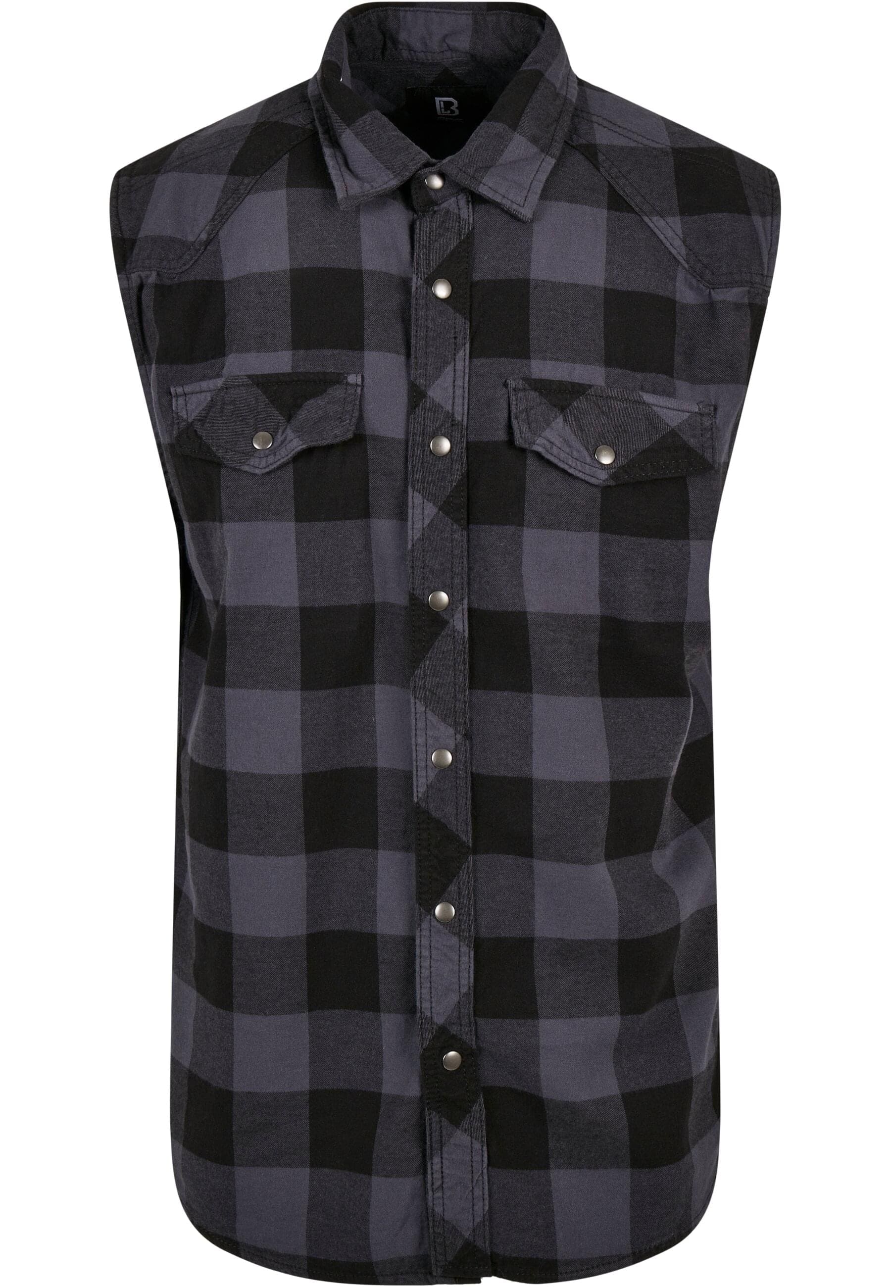 Brandit Jerseyweste "Brandit Herren Checkshirt Sleeveless", 1 Stk. günstig online kaufen