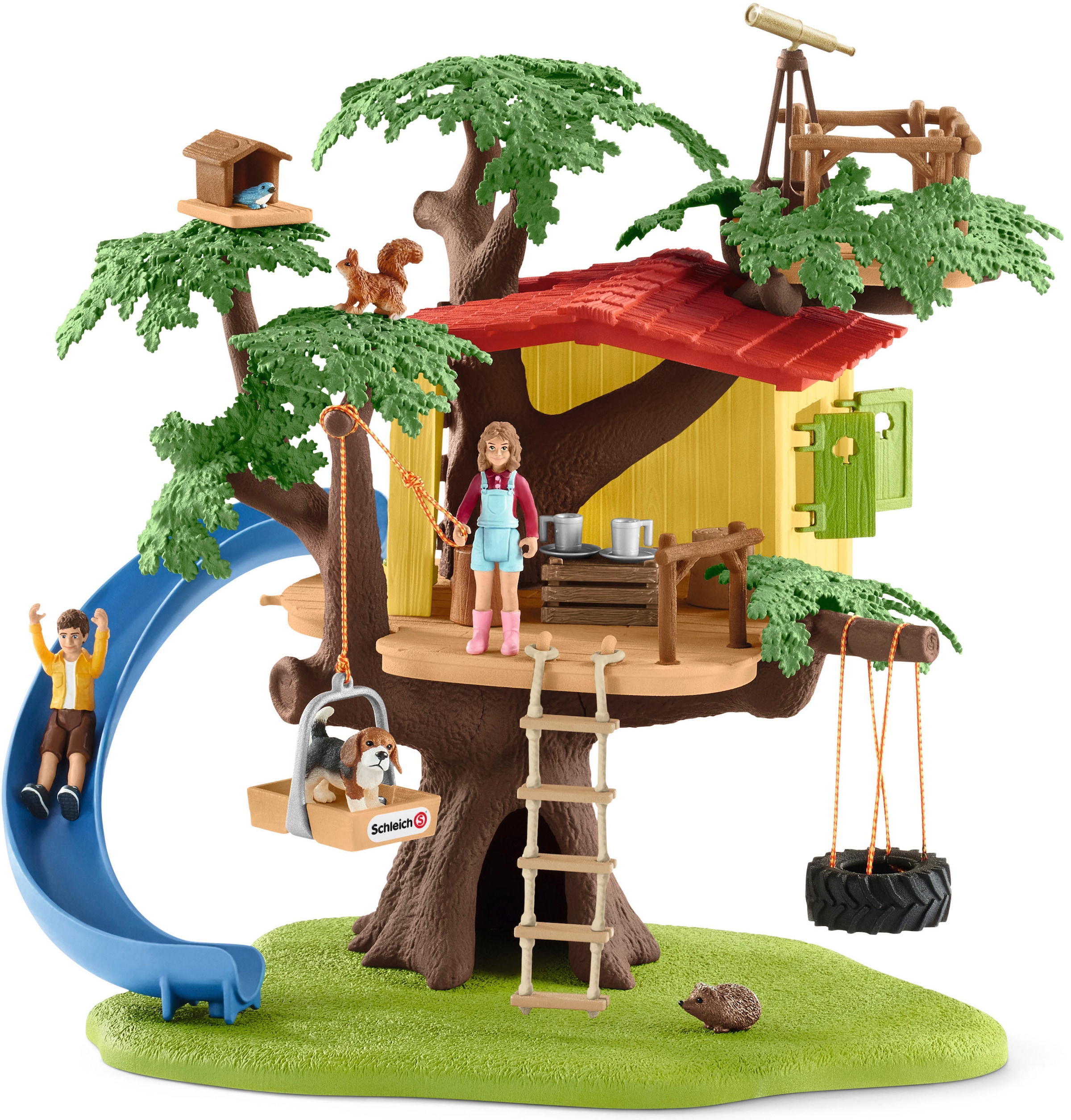 Schleich® Spielwelt »FARM WORLD, Abenteuer Baumhaus (42408)«, Made in Europe