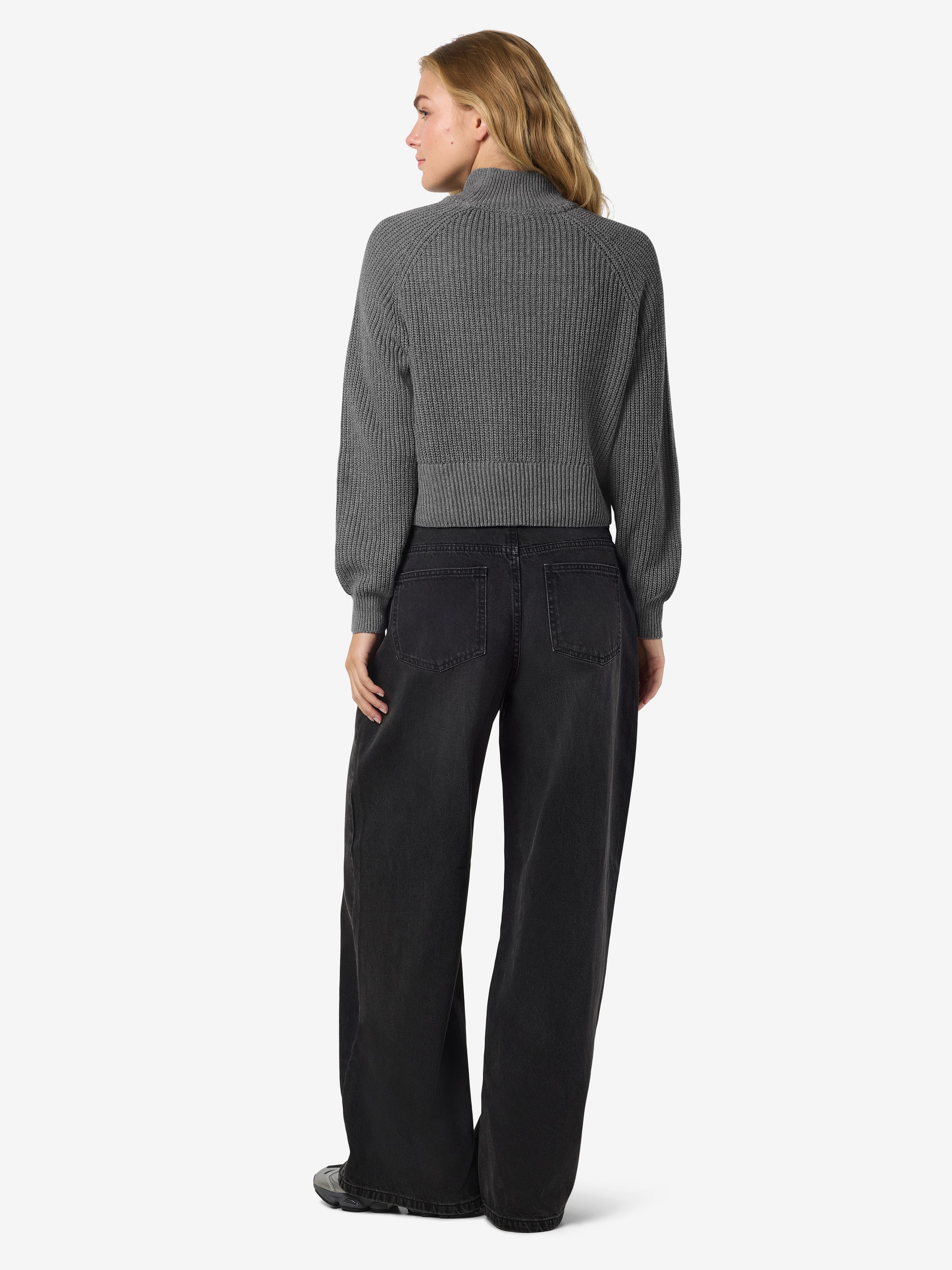 Noisy may Stehkragenpullover »NMDARA L/S HIGH NECK KNIT FWD NOOS«