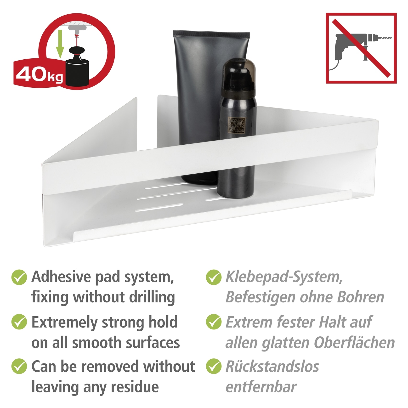 WENKO Badregal »Turbo-Loc® Genova«