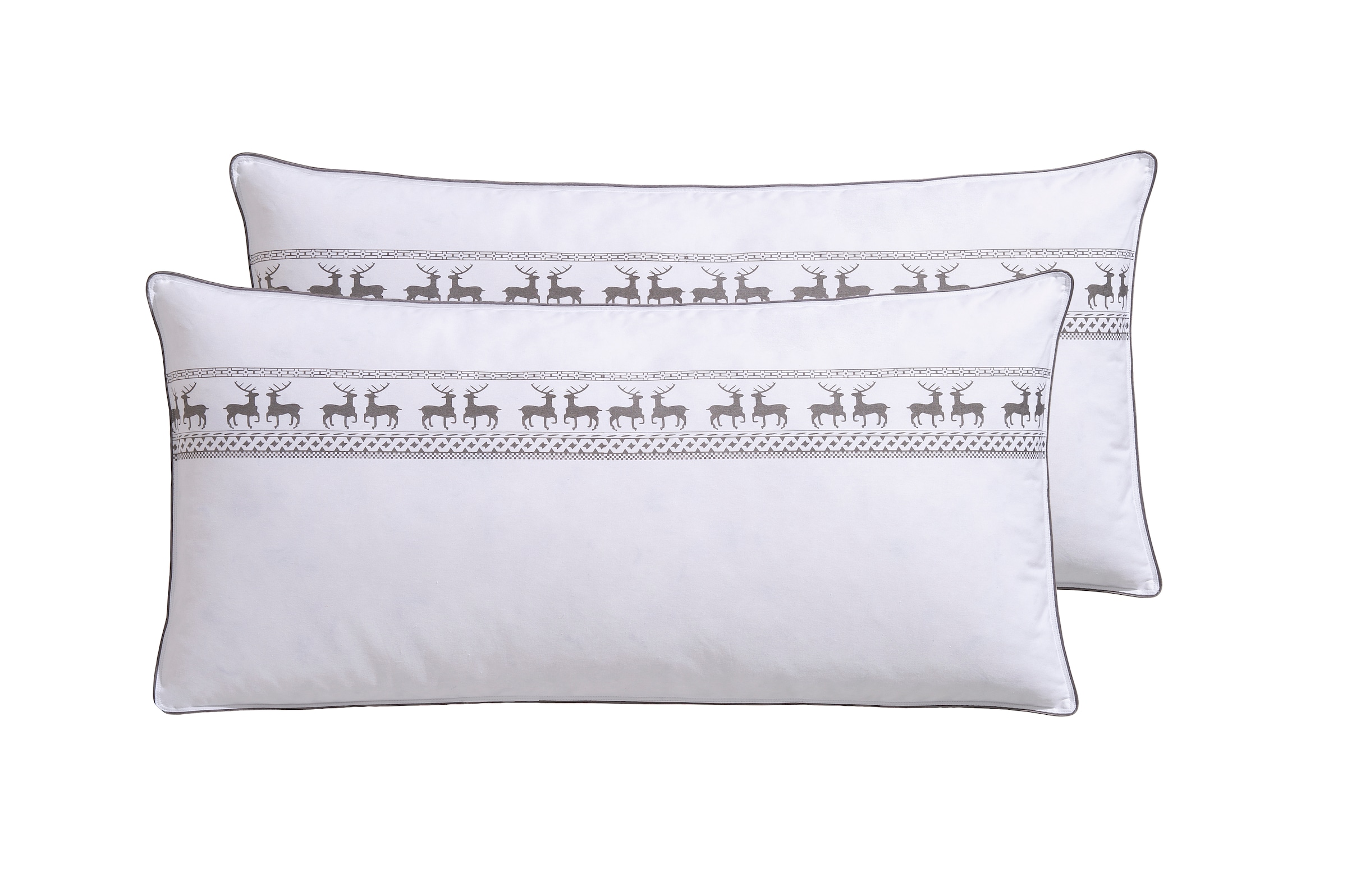 Älgdröm Federkopfkissen "Sorsele Kopfkissen 40x80cm oder 80x80 cm, 2-tlg" F günstig online kaufen