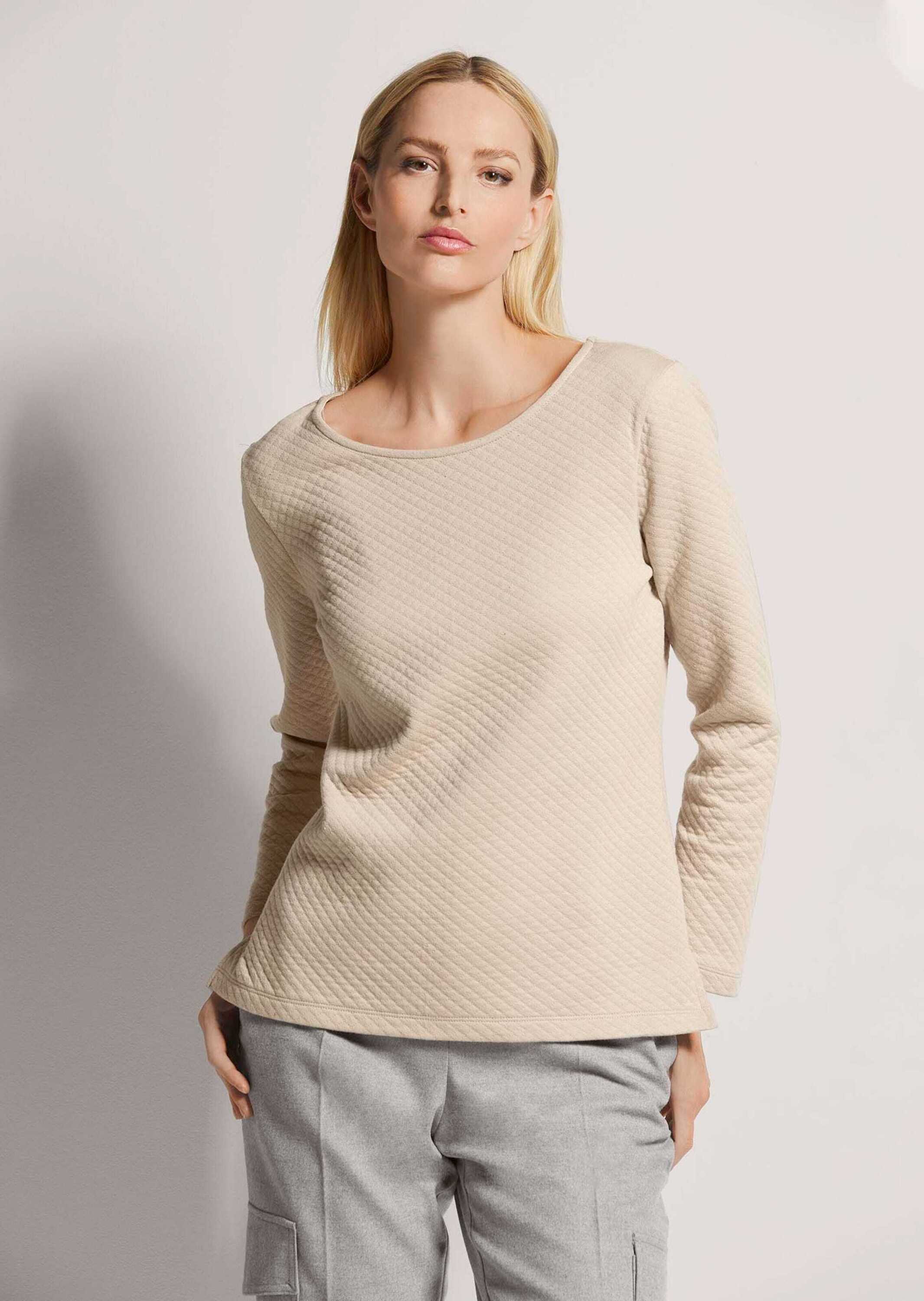 Thumbnail - MADELEINE Langarmshirt "Sweatshirt Sweatshirt mit Struktur"