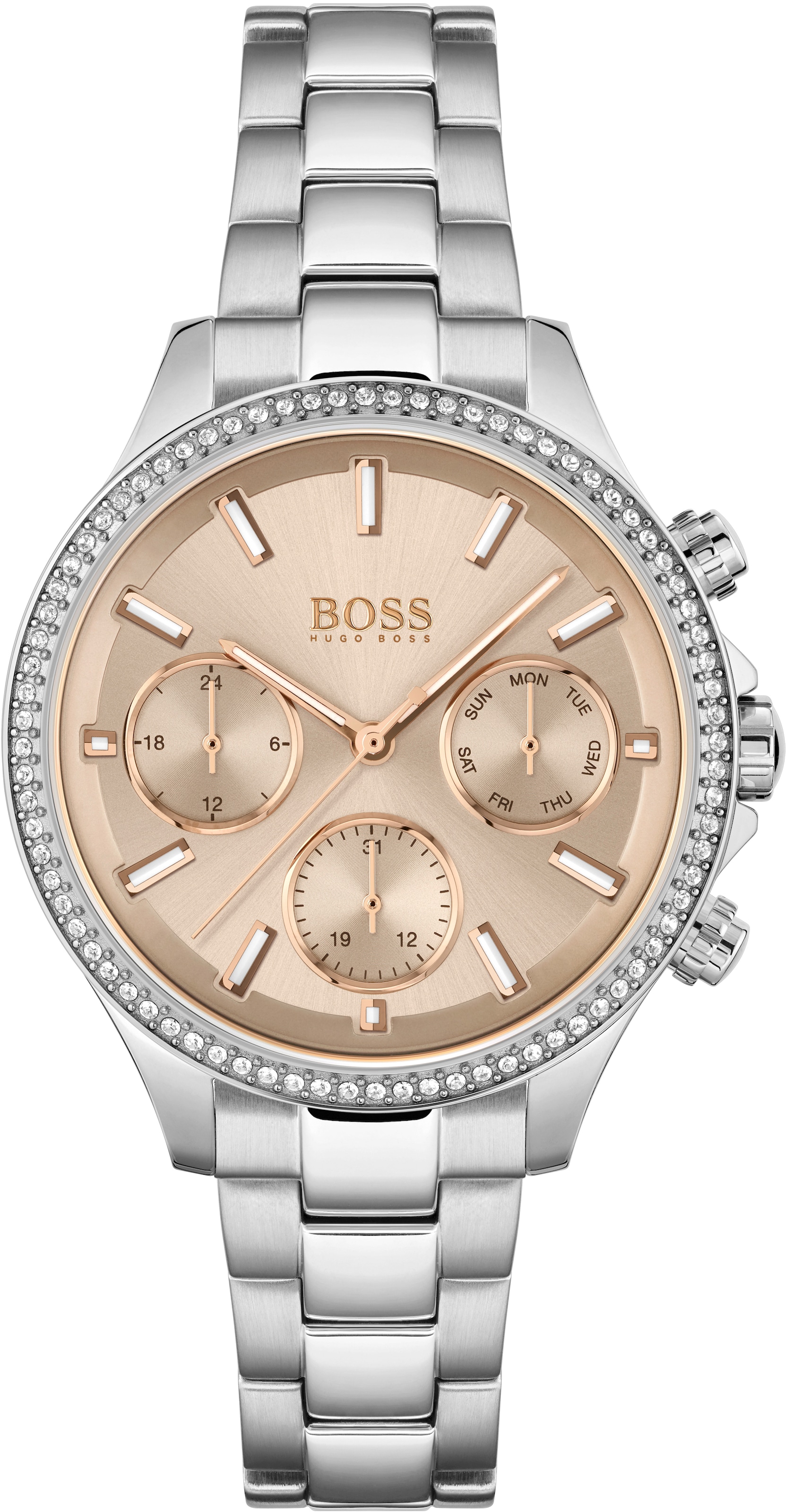 BOSS Multifunktionsuhr »HERA, 1502565« online kaufen | BAUR