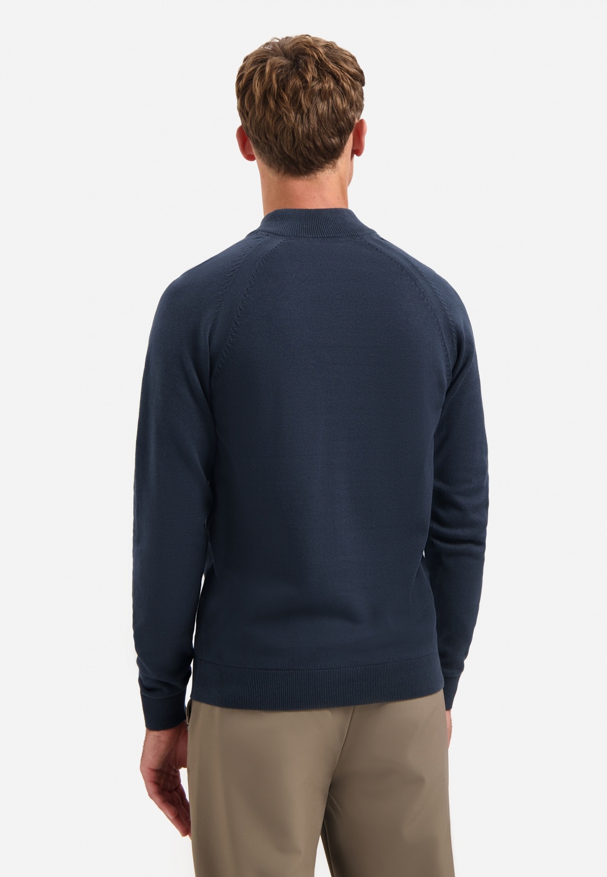 NO EXCESS Stehkragenpullover "No Excess Half-Zip-Pullover Pullover Half Zip günstig online kaufen