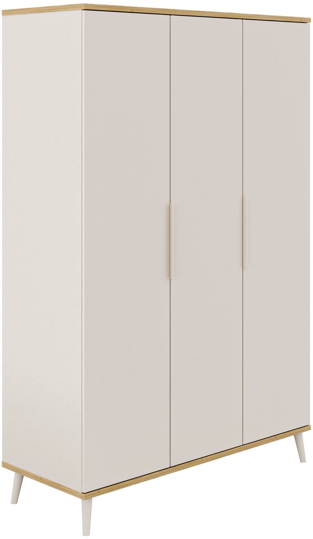 YUNY by PAIDI Kleiderschrank "HAZEL in Beige, inkl. Kleiderstangen und Einl günstig online kaufen